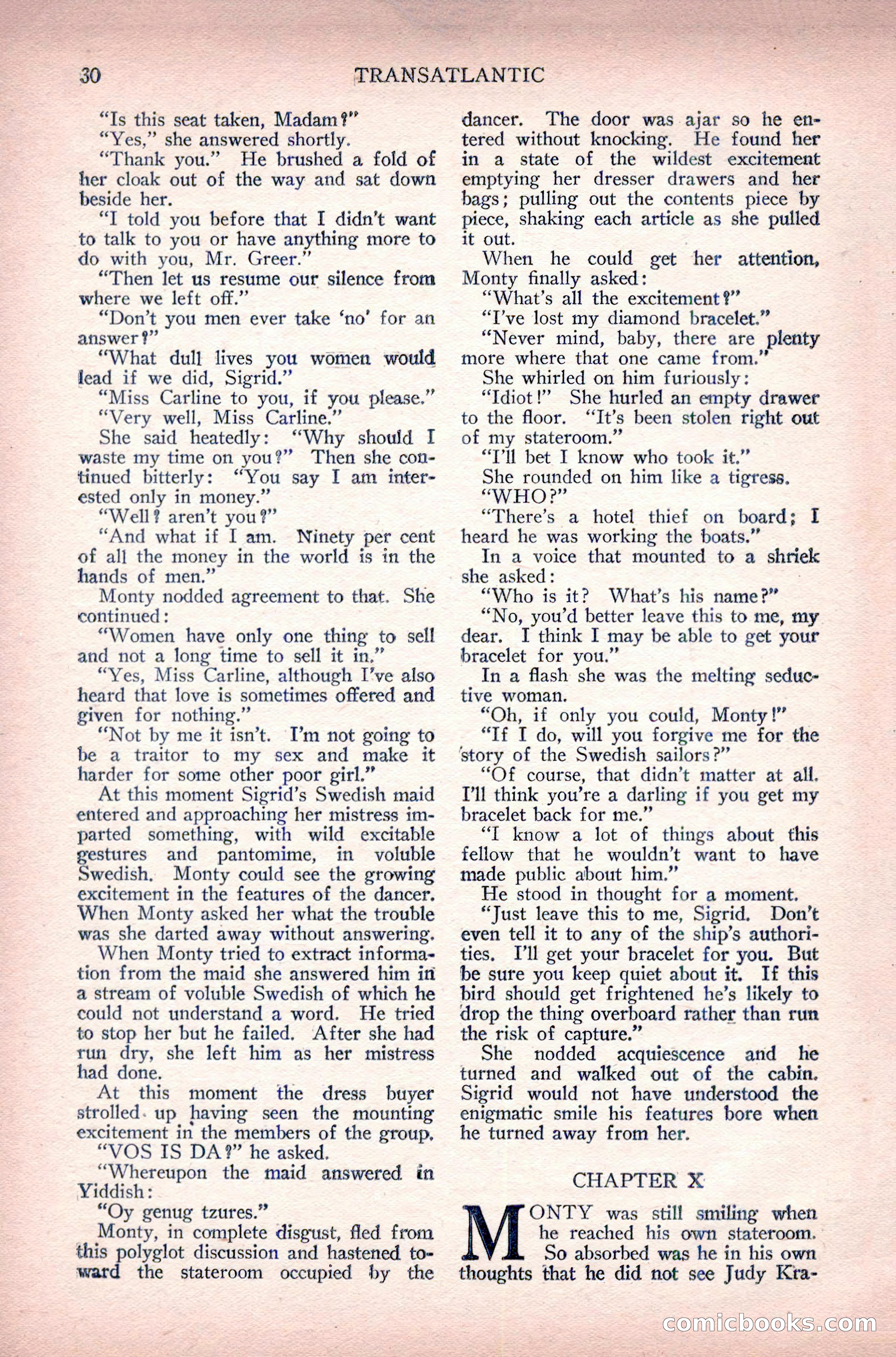 Complete Movie Novel Magazine, August 1931 — page 30 of 148