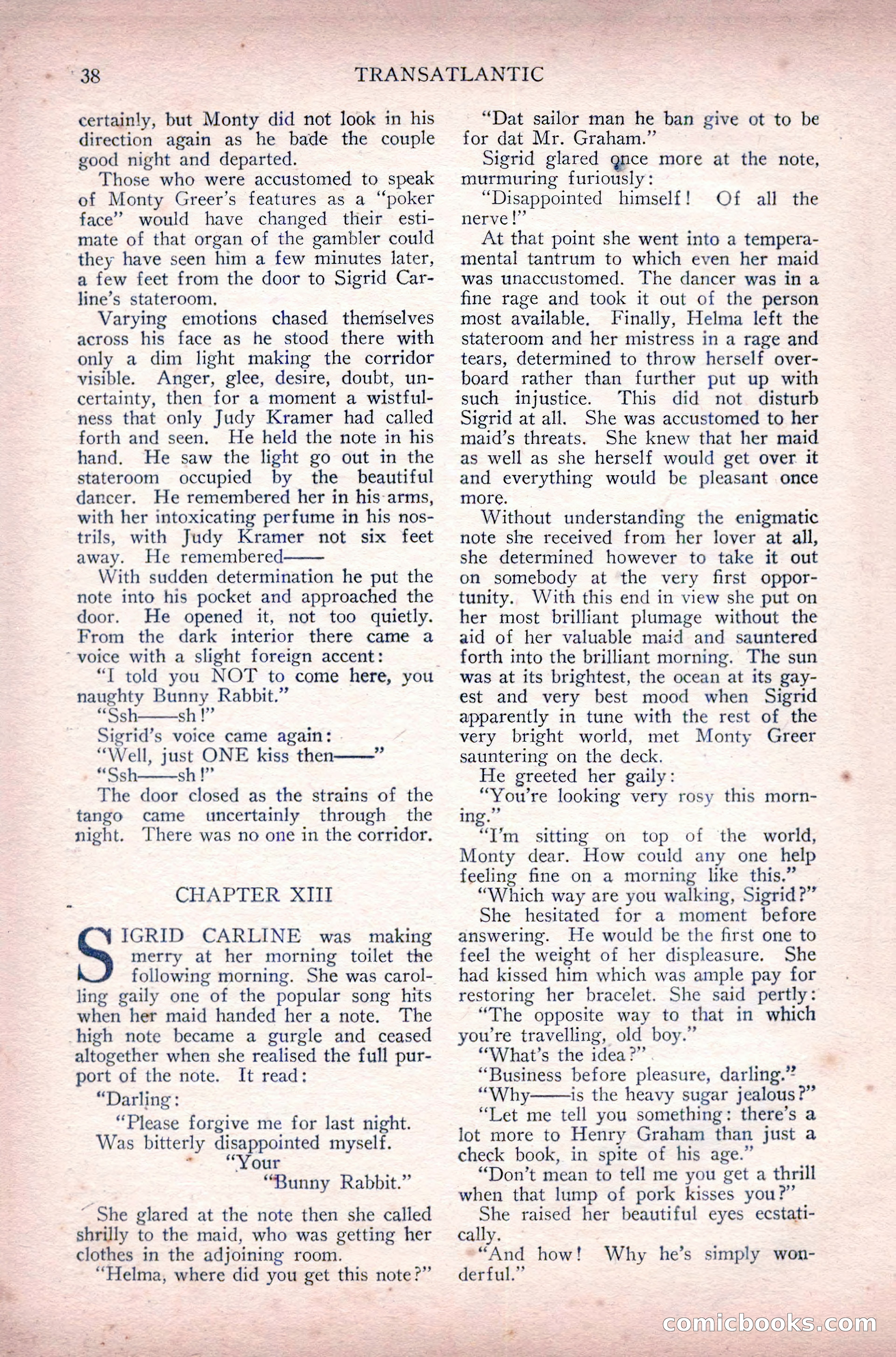 Complete Movie Novel Magazine, August 1931 — page 38 of 148