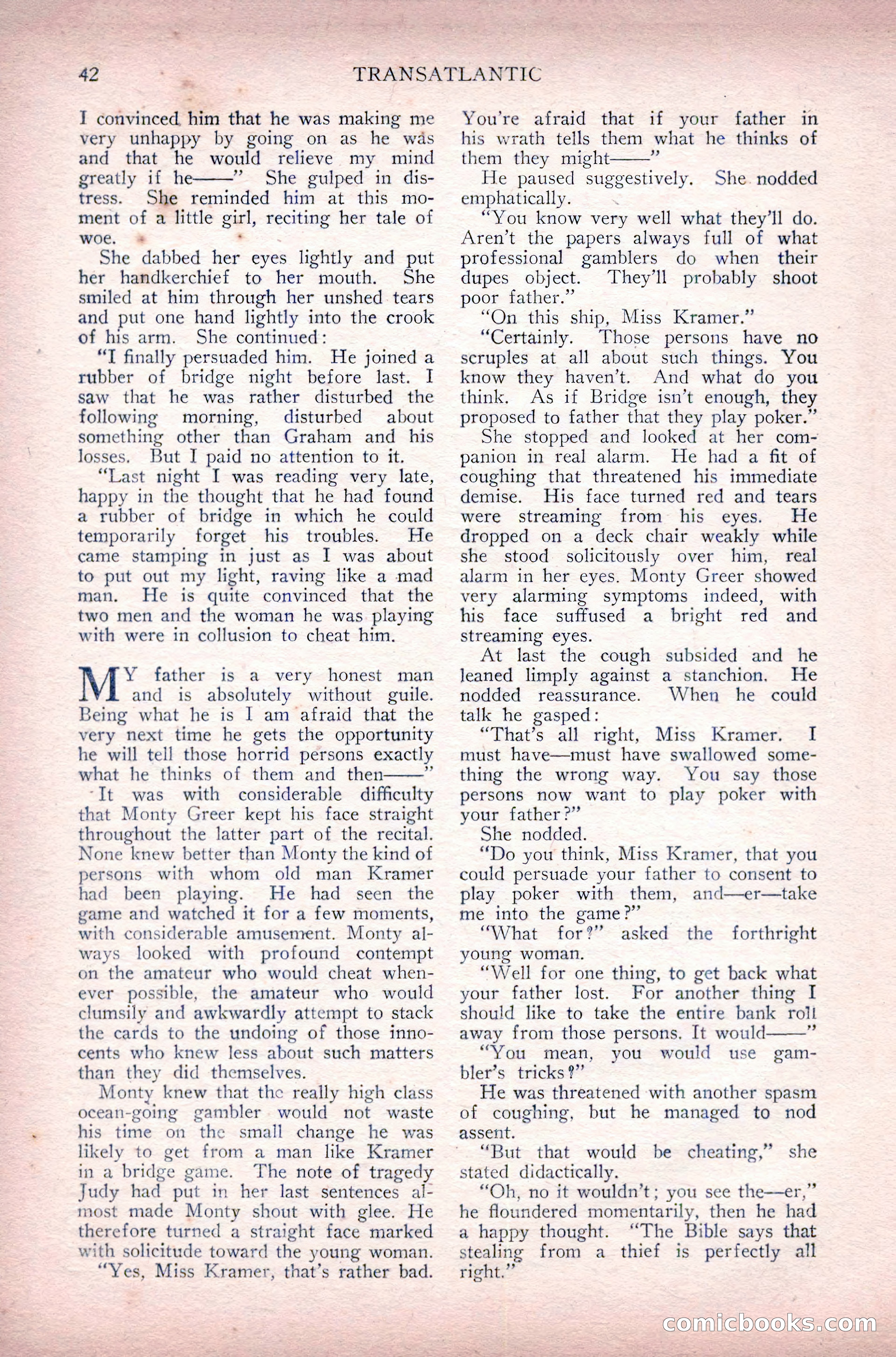 Complete Movie Novel Magazine, August 1931 — page 42 of 148