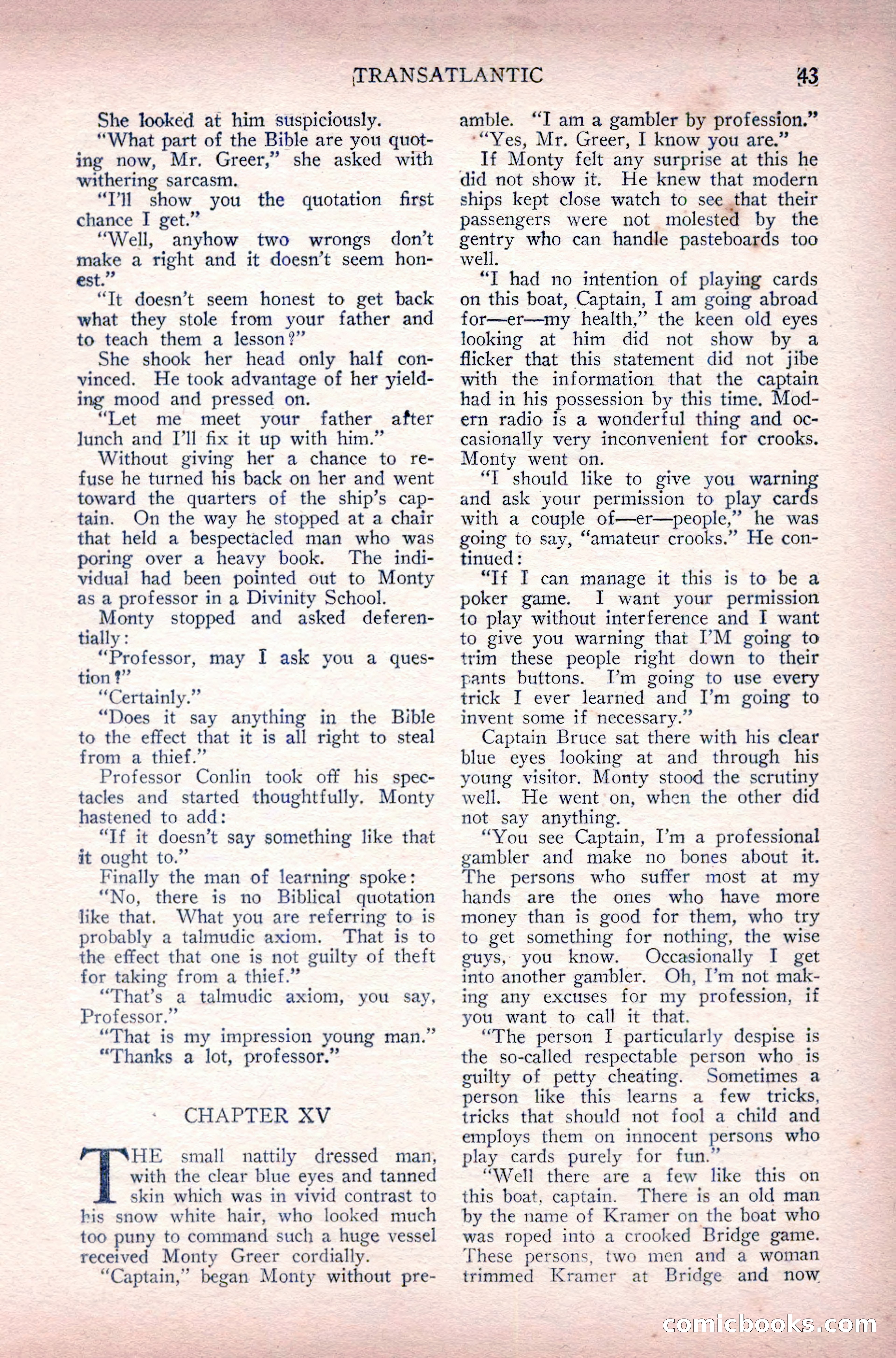 Complete Movie Novel Magazine, August 1931 — page 43 of 148
