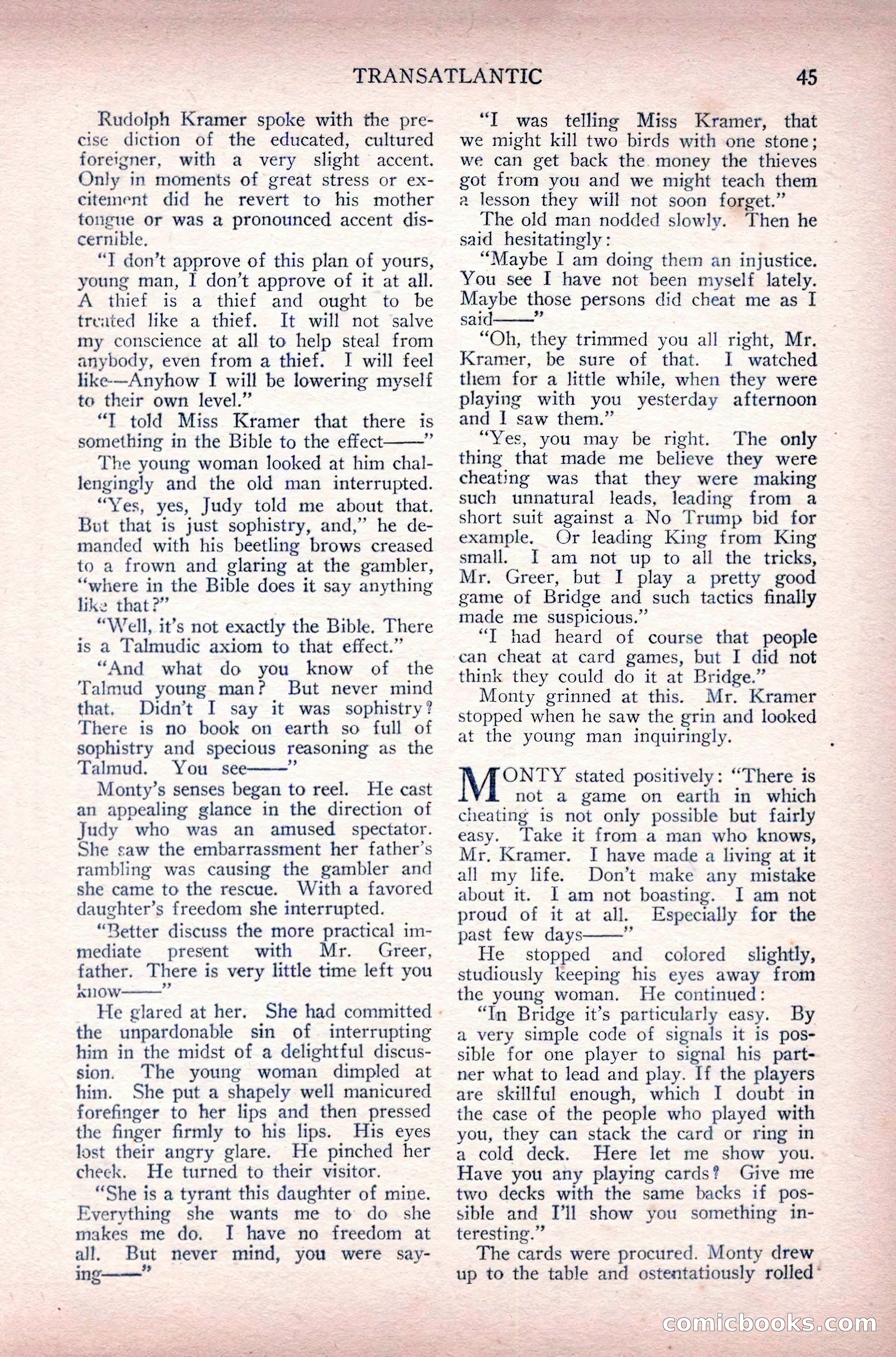 Complete Movie Novel Magazine, August 1931 — page 45 of 148