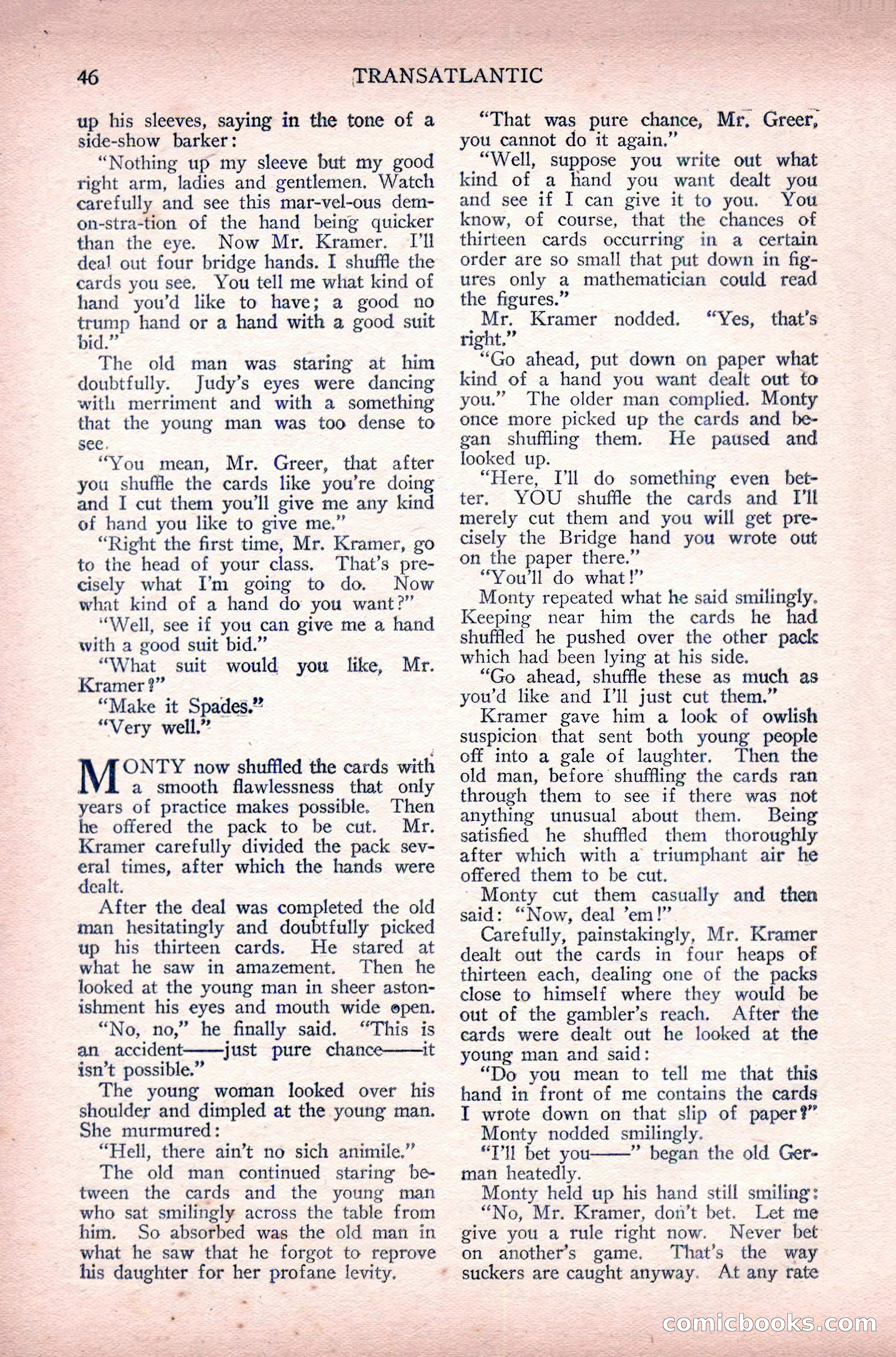 Complete Movie Novel Magazine, August 1931 — page 46 of 148