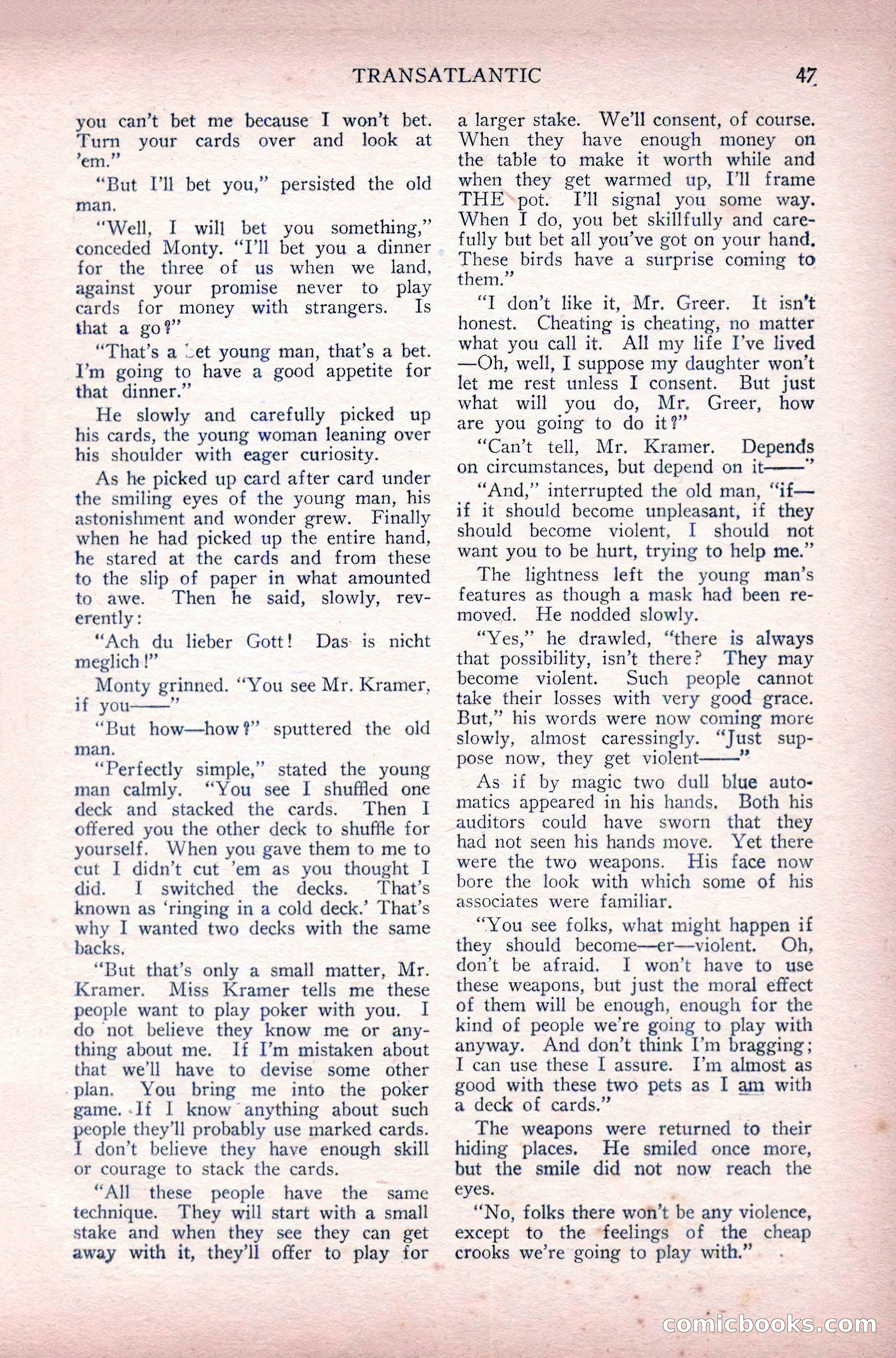 Complete Movie Novel Magazine, August 1931 — page 47 of 148