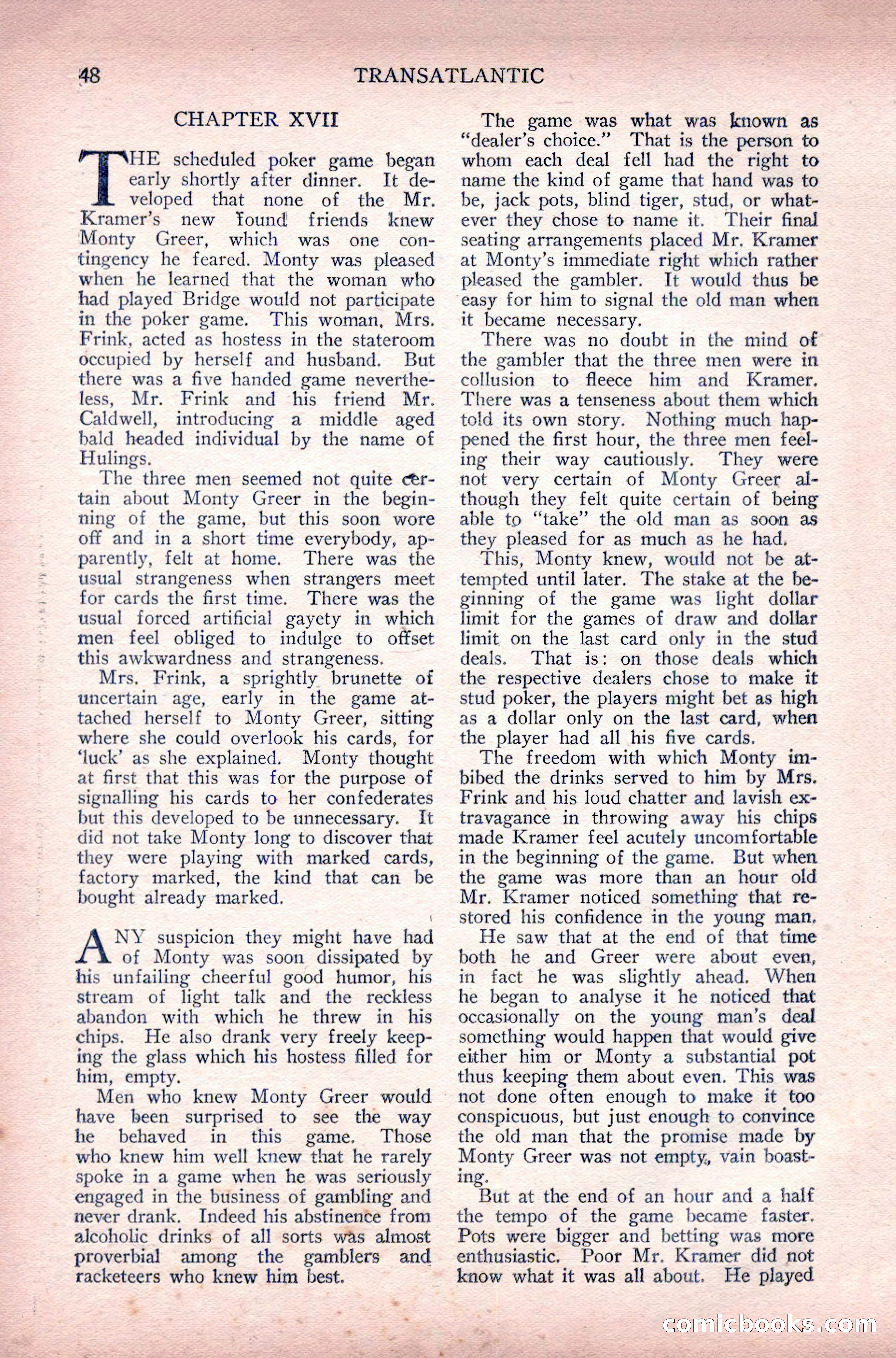 Complete Movie Novel Magazine, August 1931 — page 48 of 148