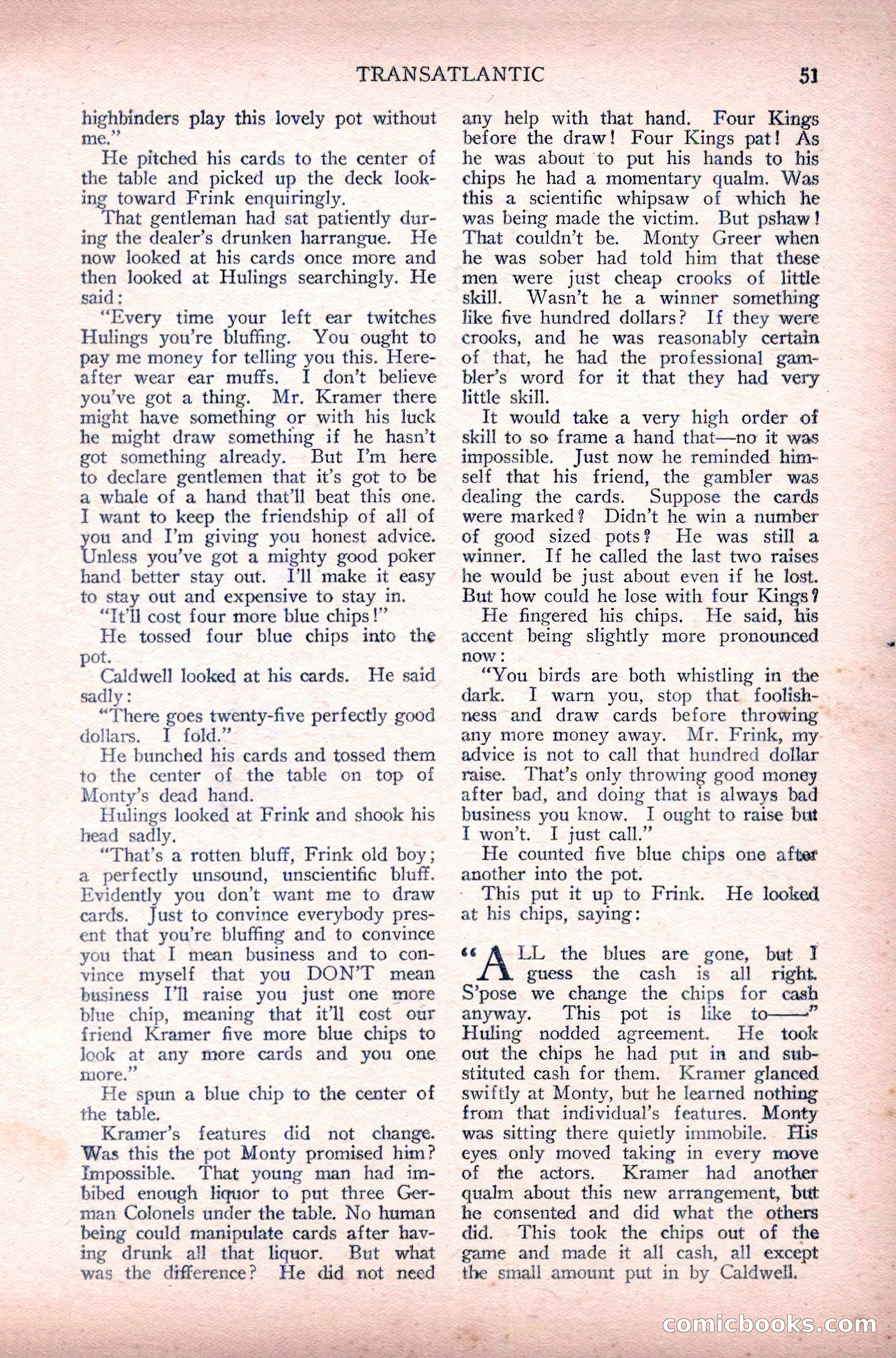 Complete Movie Novel Magazine, August 1931 — page 51 of 148