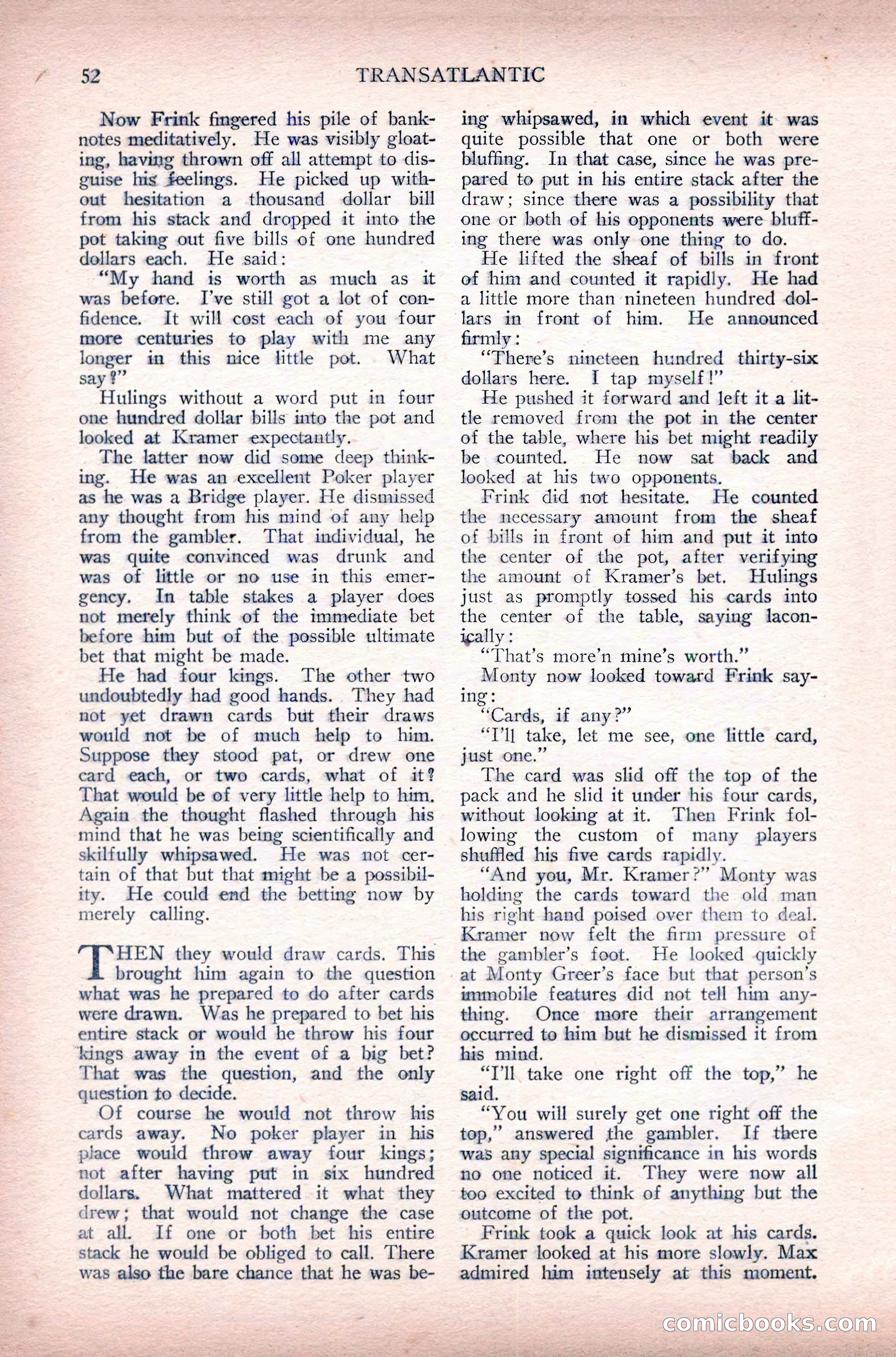 Complete Movie Novel Magazine, August 1931 — page 52 of 148
