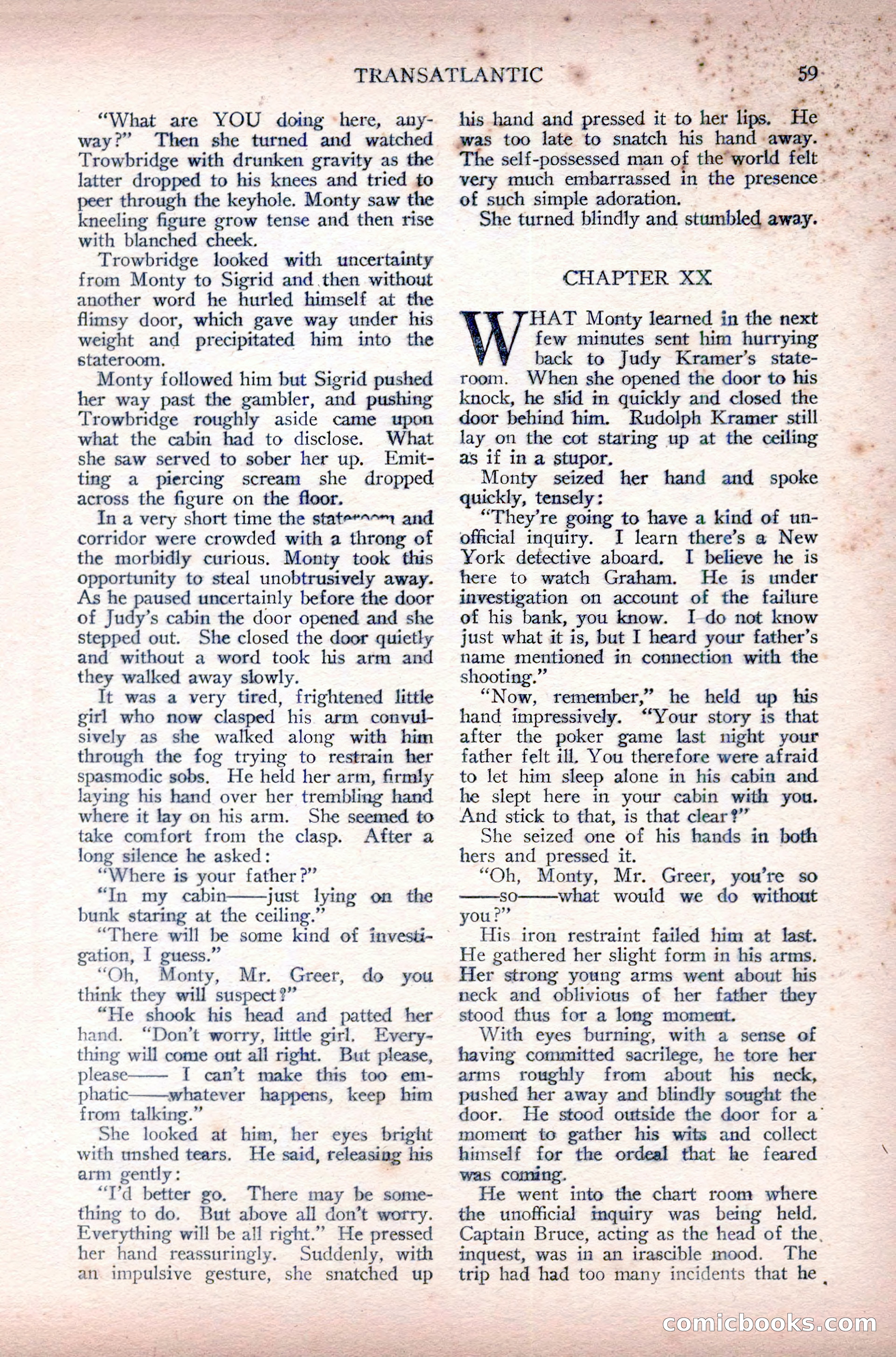 Complete Movie Novel Magazine, August 1931 — page 59 of 148