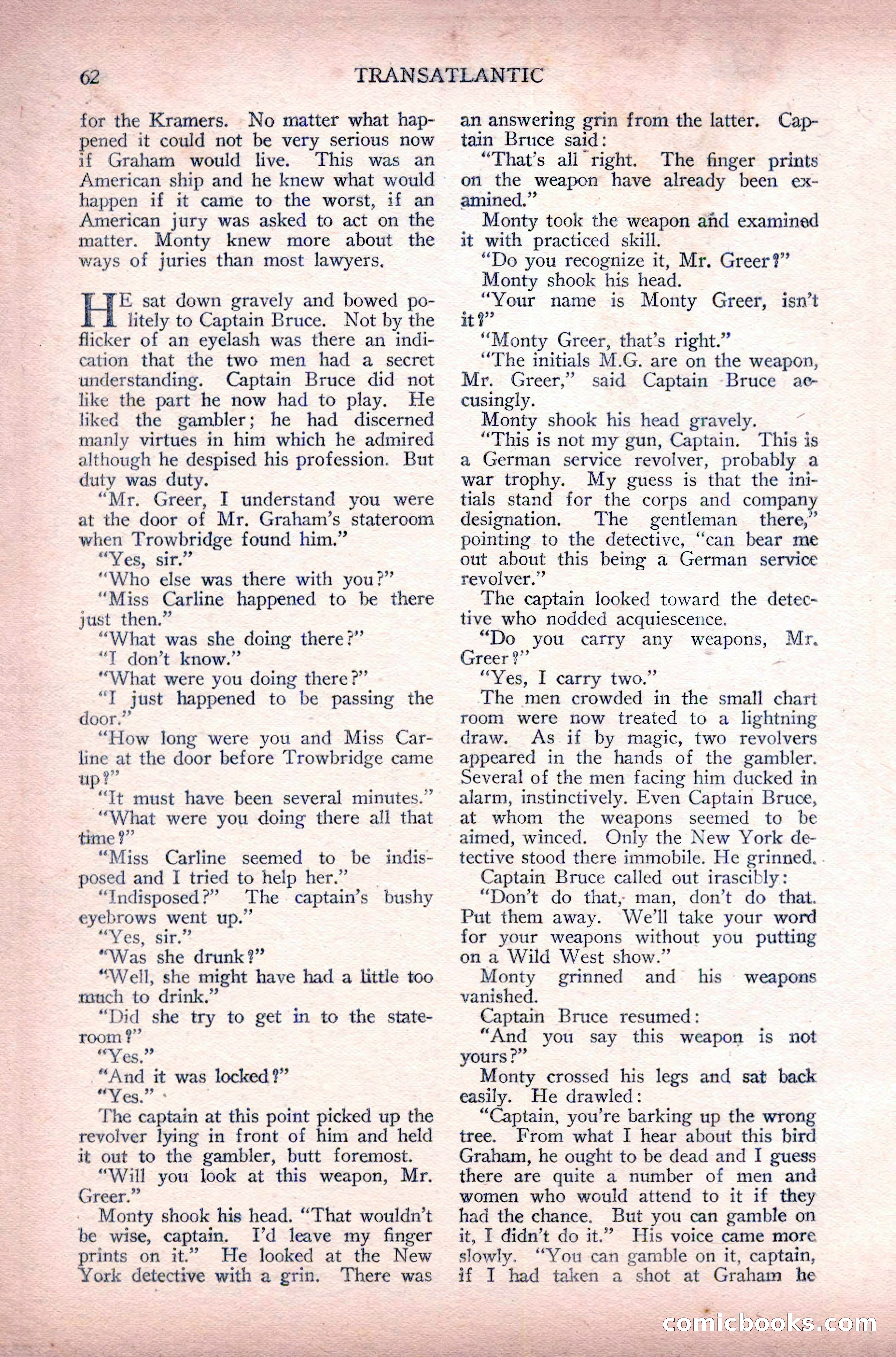 Complete Movie Novel Magazine, August 1931 — page 62 of 148