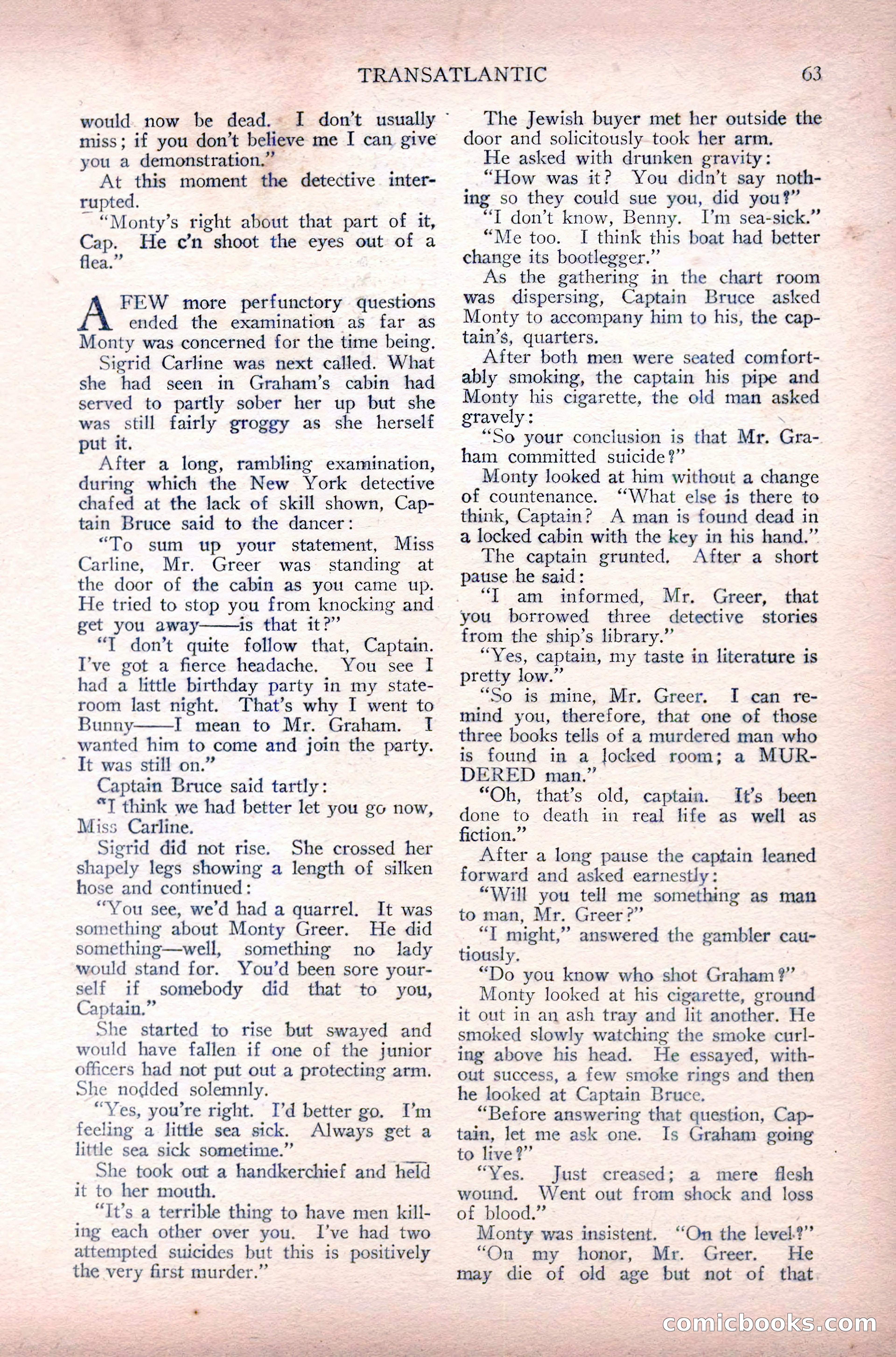 Complete Movie Novel Magazine, August 1931 — page 63 of 148