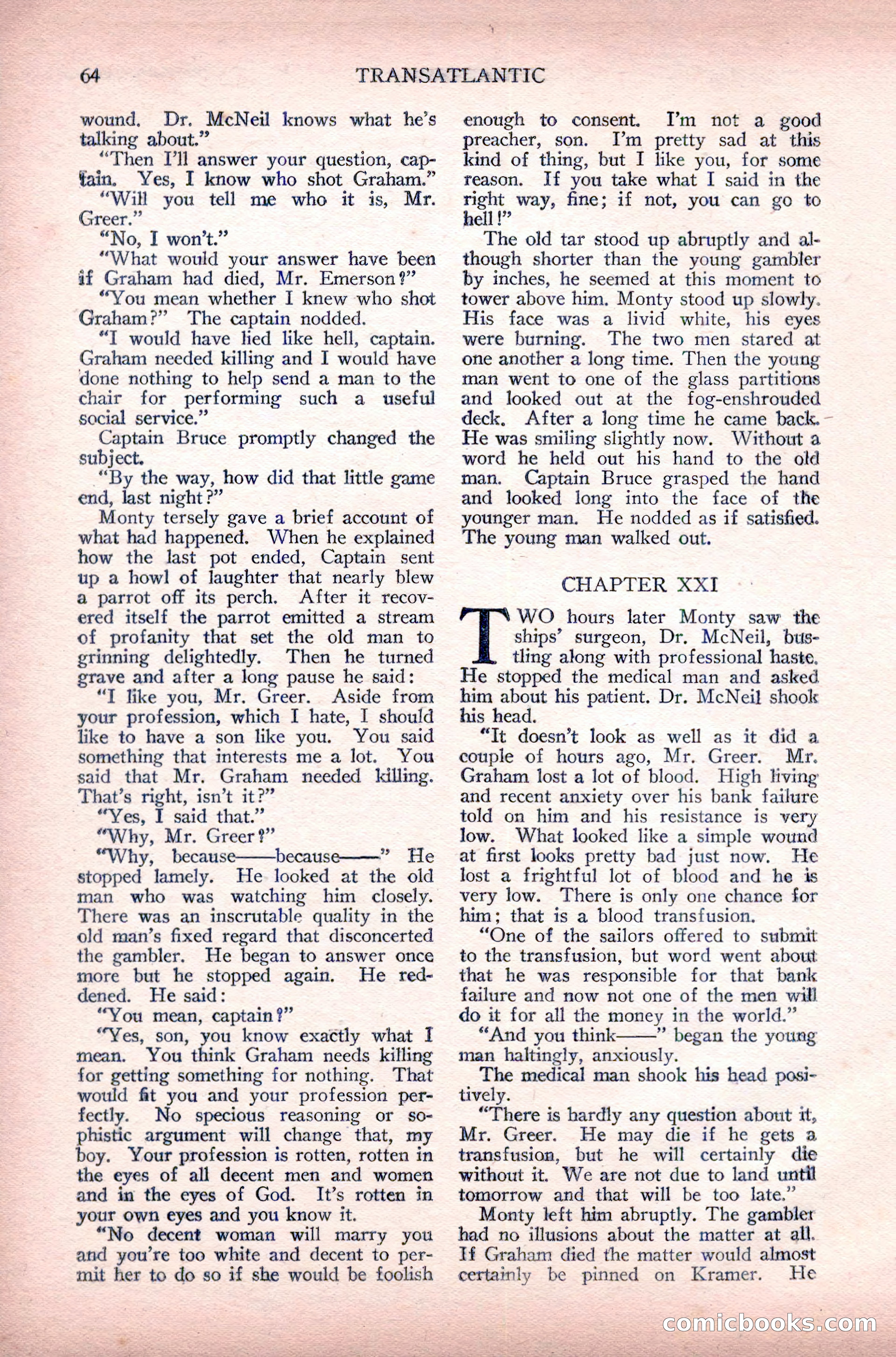 Complete Movie Novel Magazine, August 1931 — page 64 of 148
