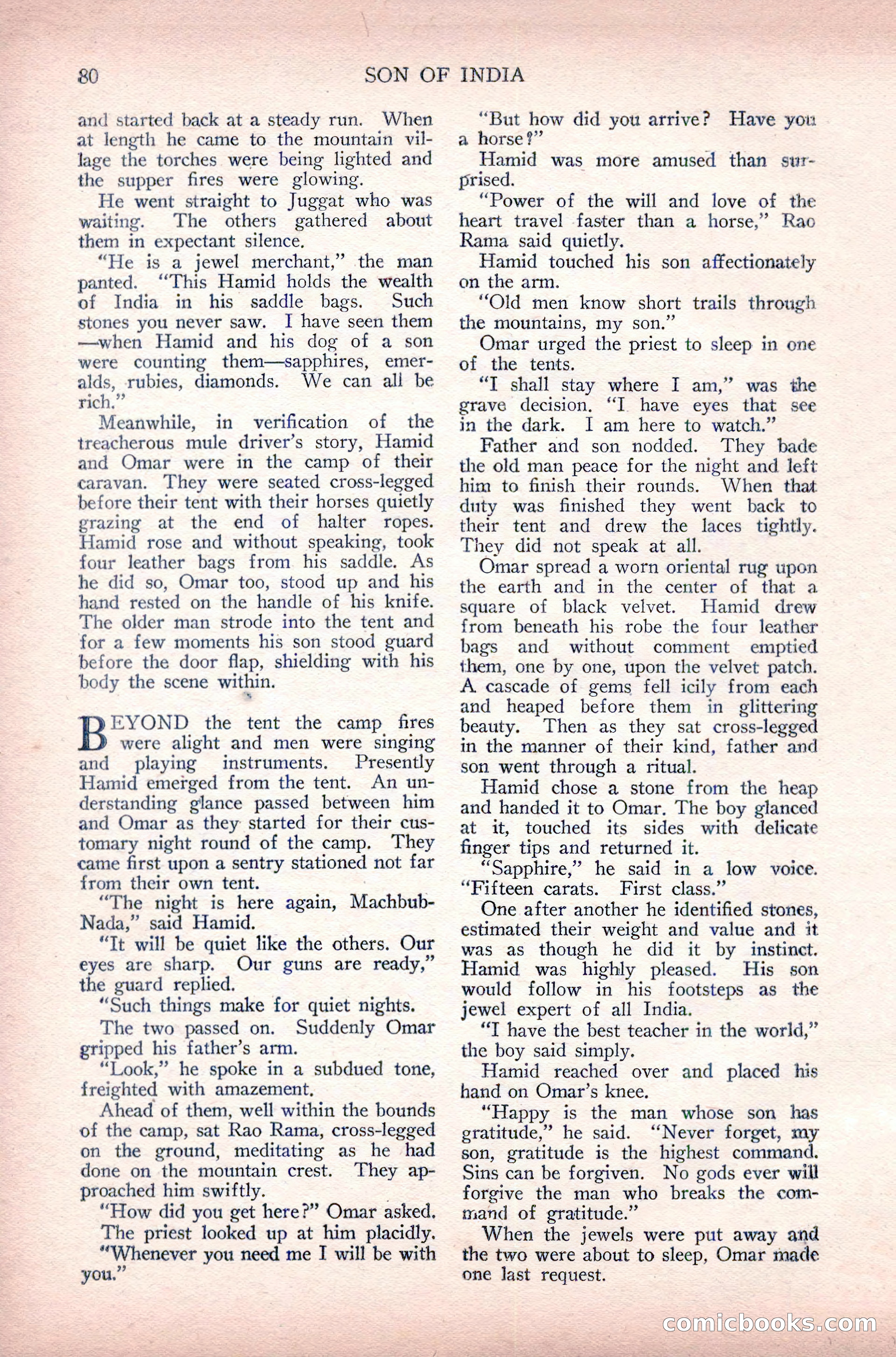 Complete Movie Novel Magazine, August 1931 — page 80 of 148