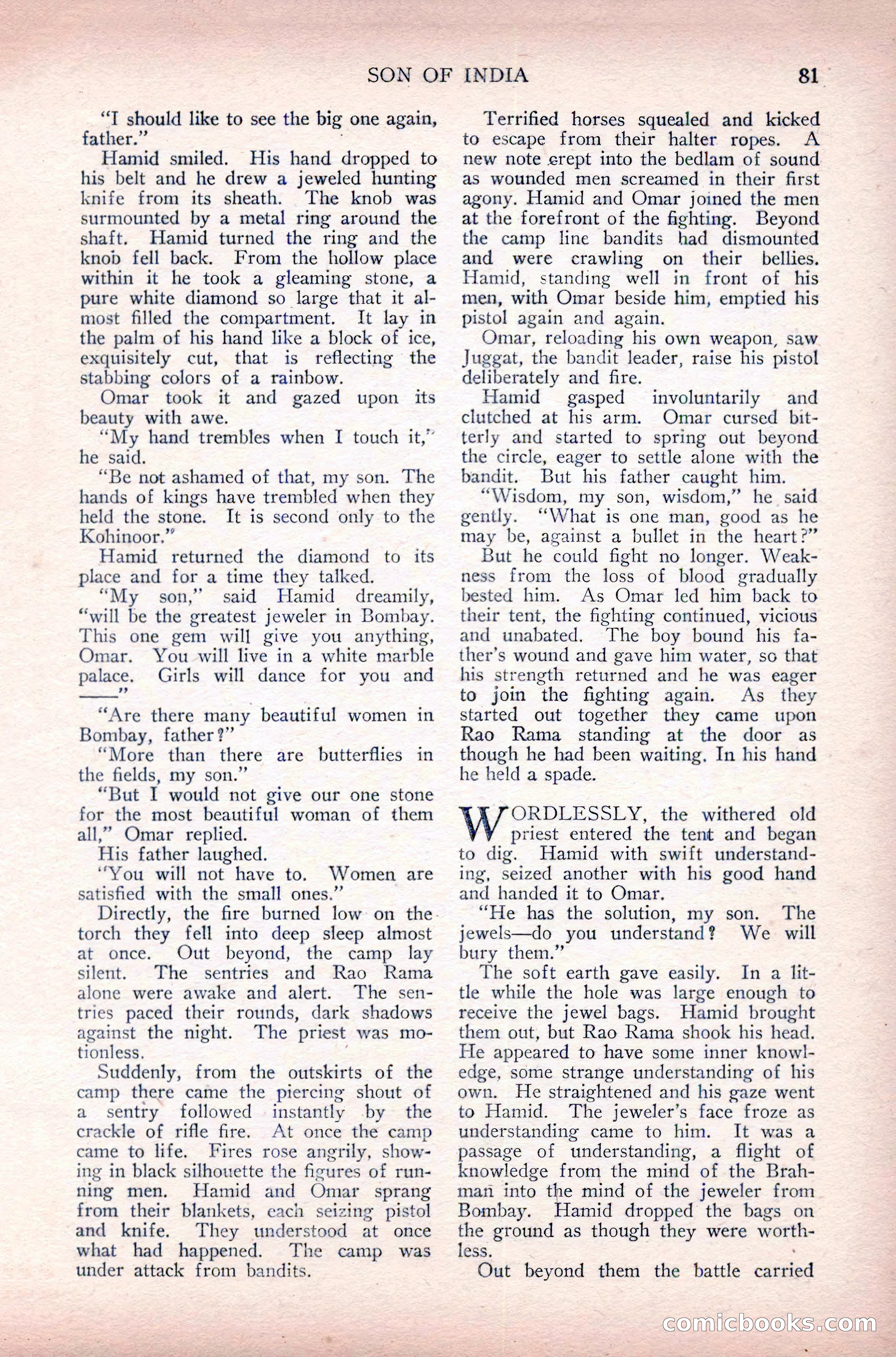 Complete Movie Novel Magazine, August 1931 — page 81 of 148