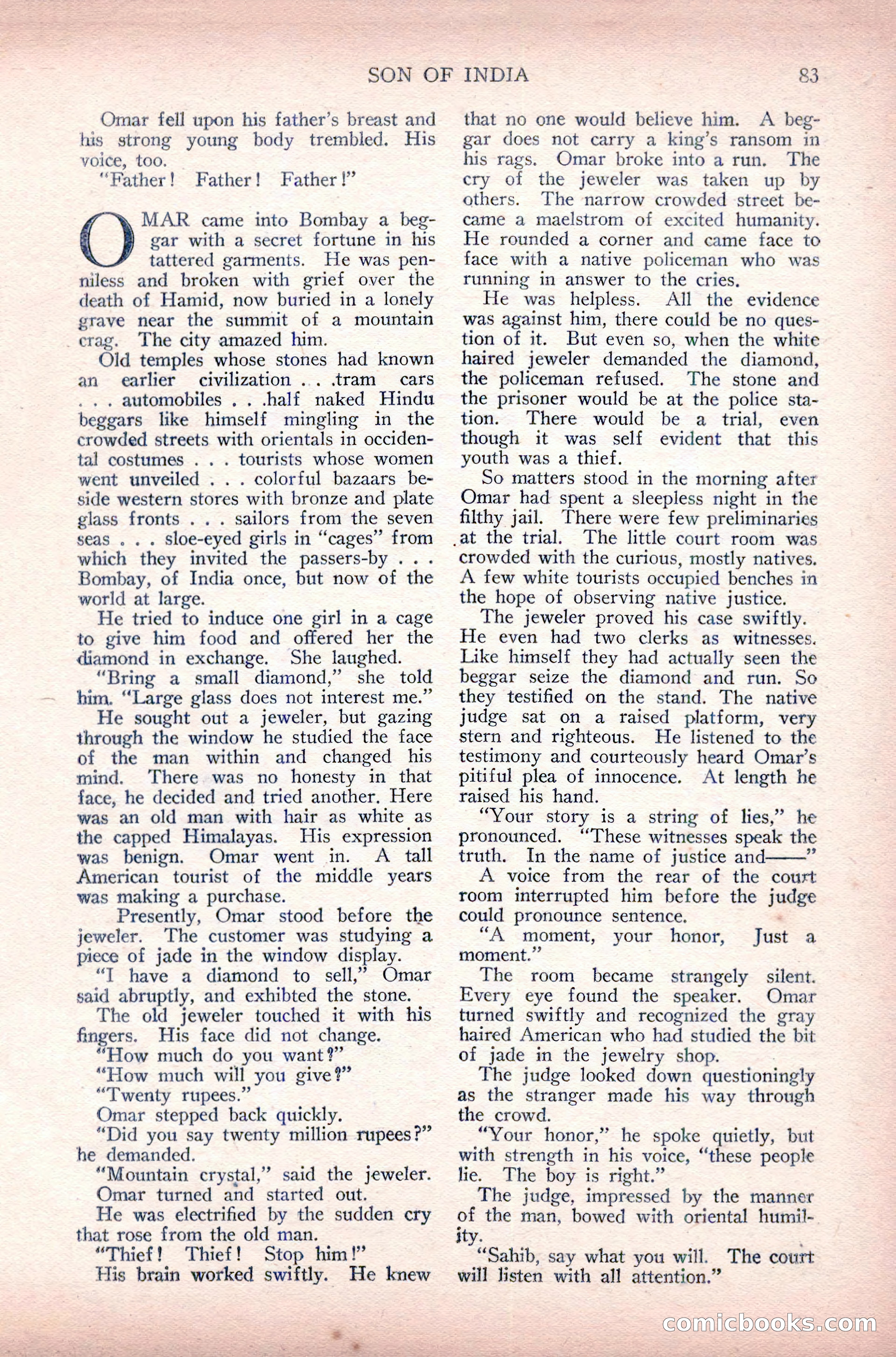Complete Movie Novel Magazine, August 1931 — page 83 of 148
