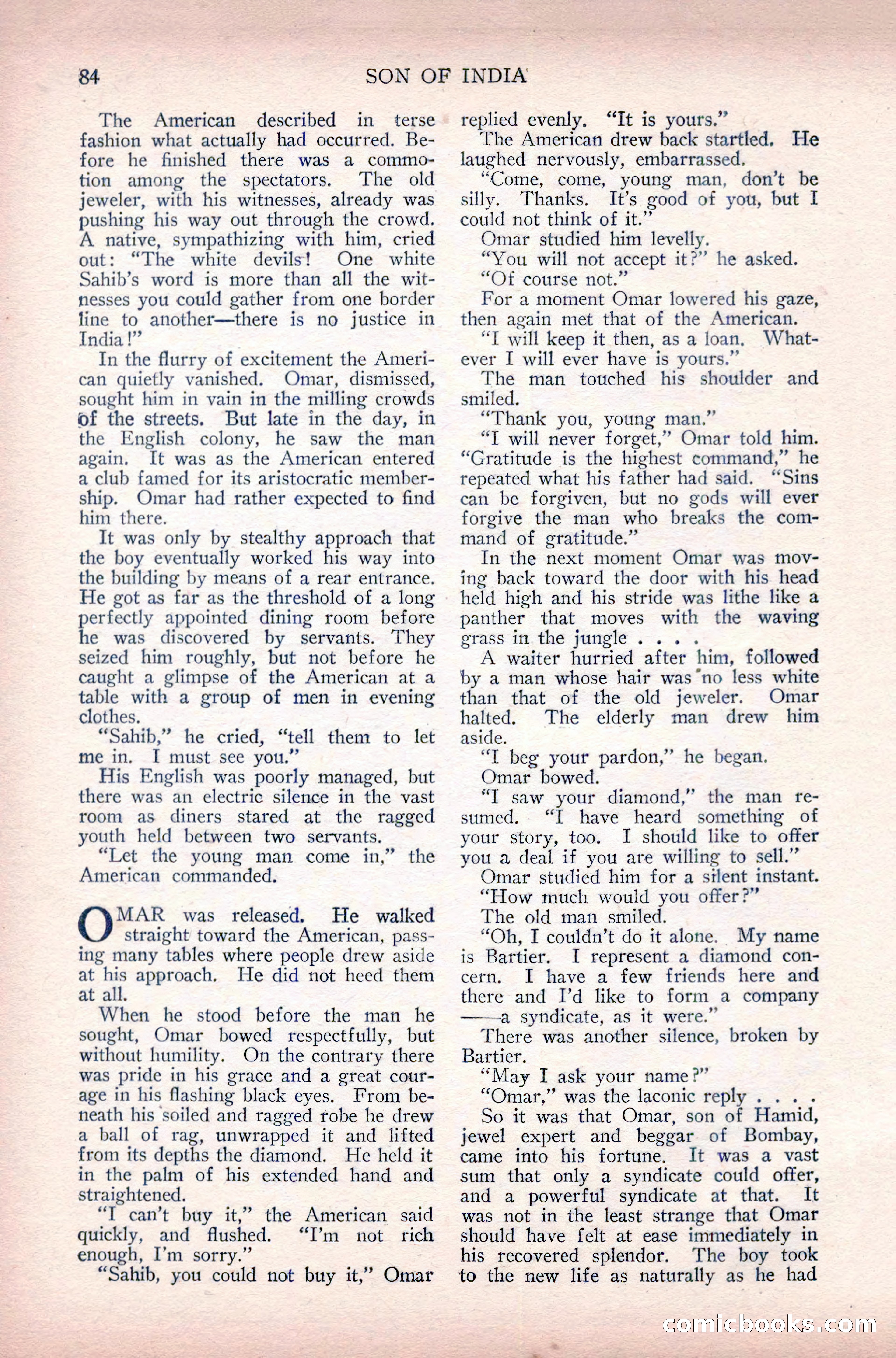 Complete Movie Novel Magazine, August 1931 — page 84 of 148