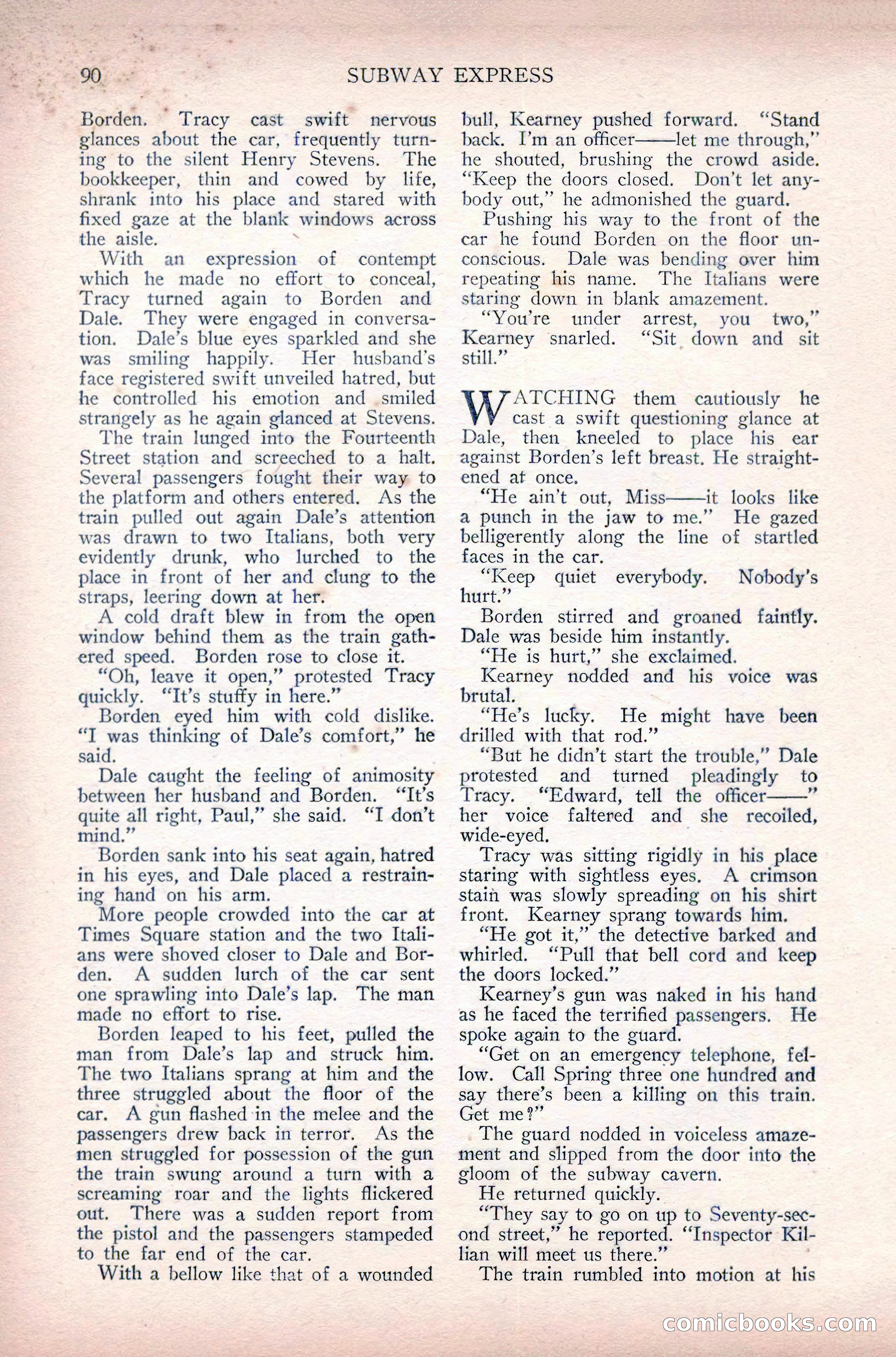 Complete Movie Novel Magazine, August 1931 — page 90 of 148
