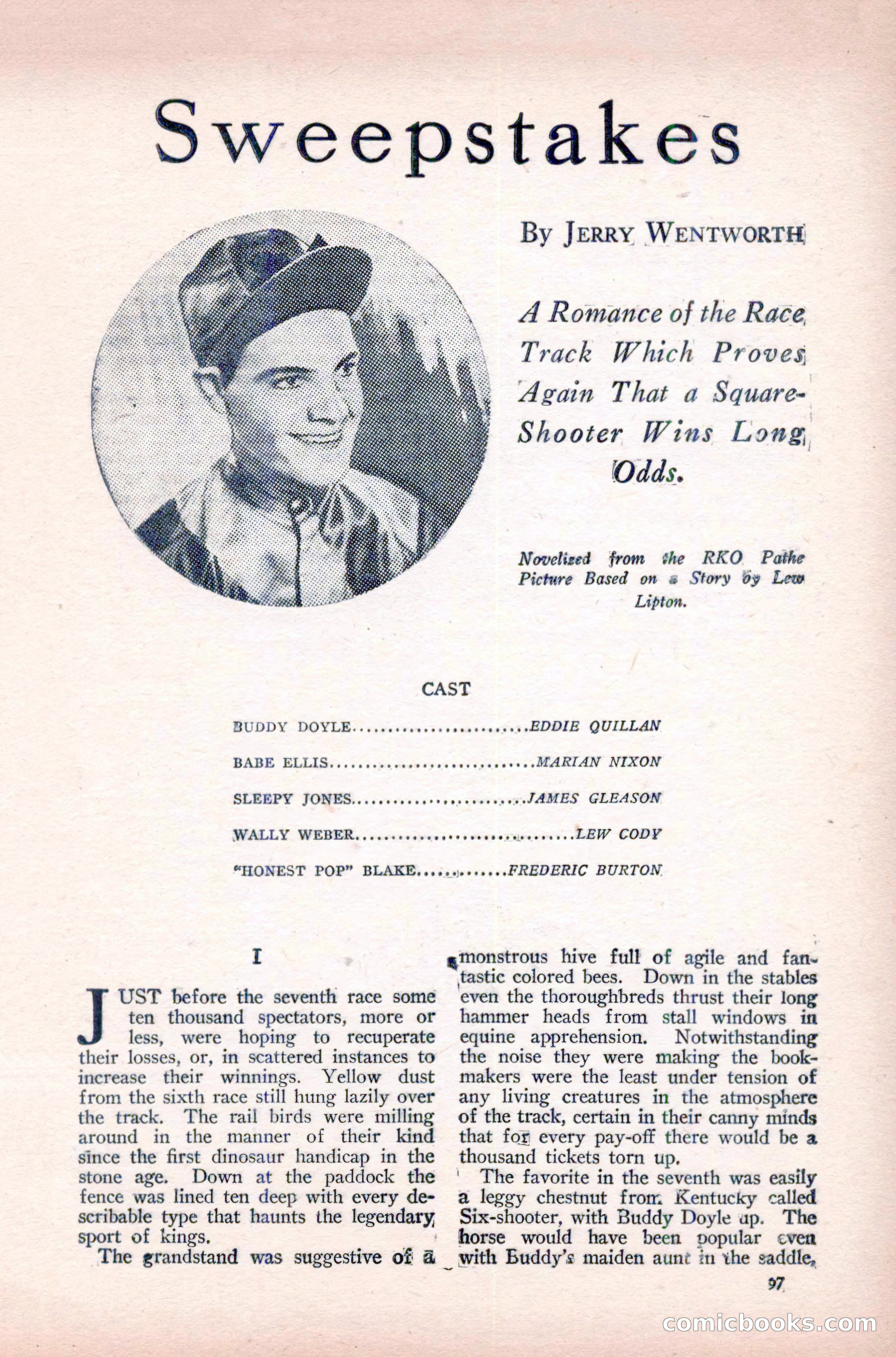 Complete Movie Novel Magazine, August 1931 — page 97 of 148