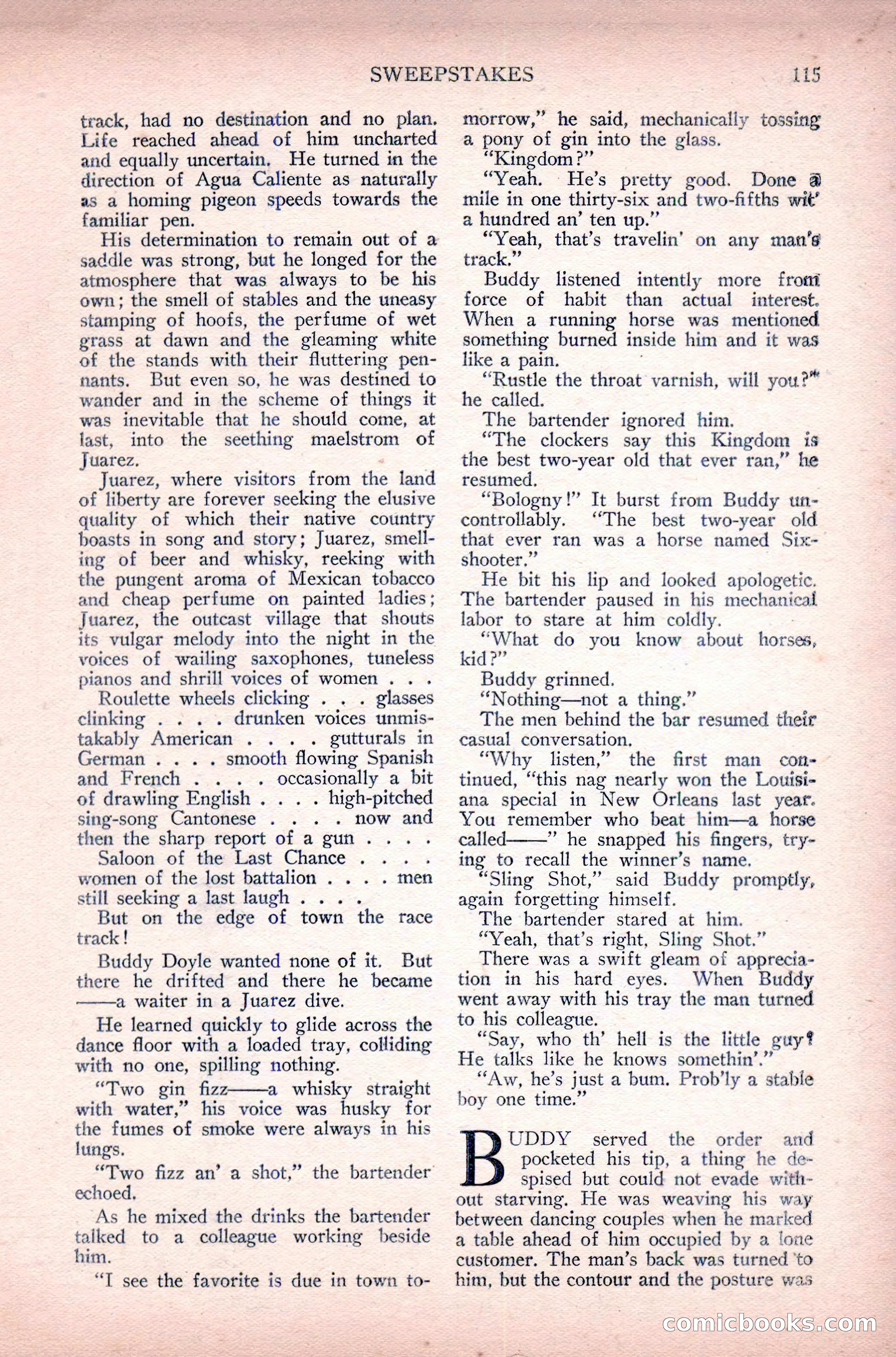 Complete Movie Novel Magazine, August 1931 — page 115 of 148