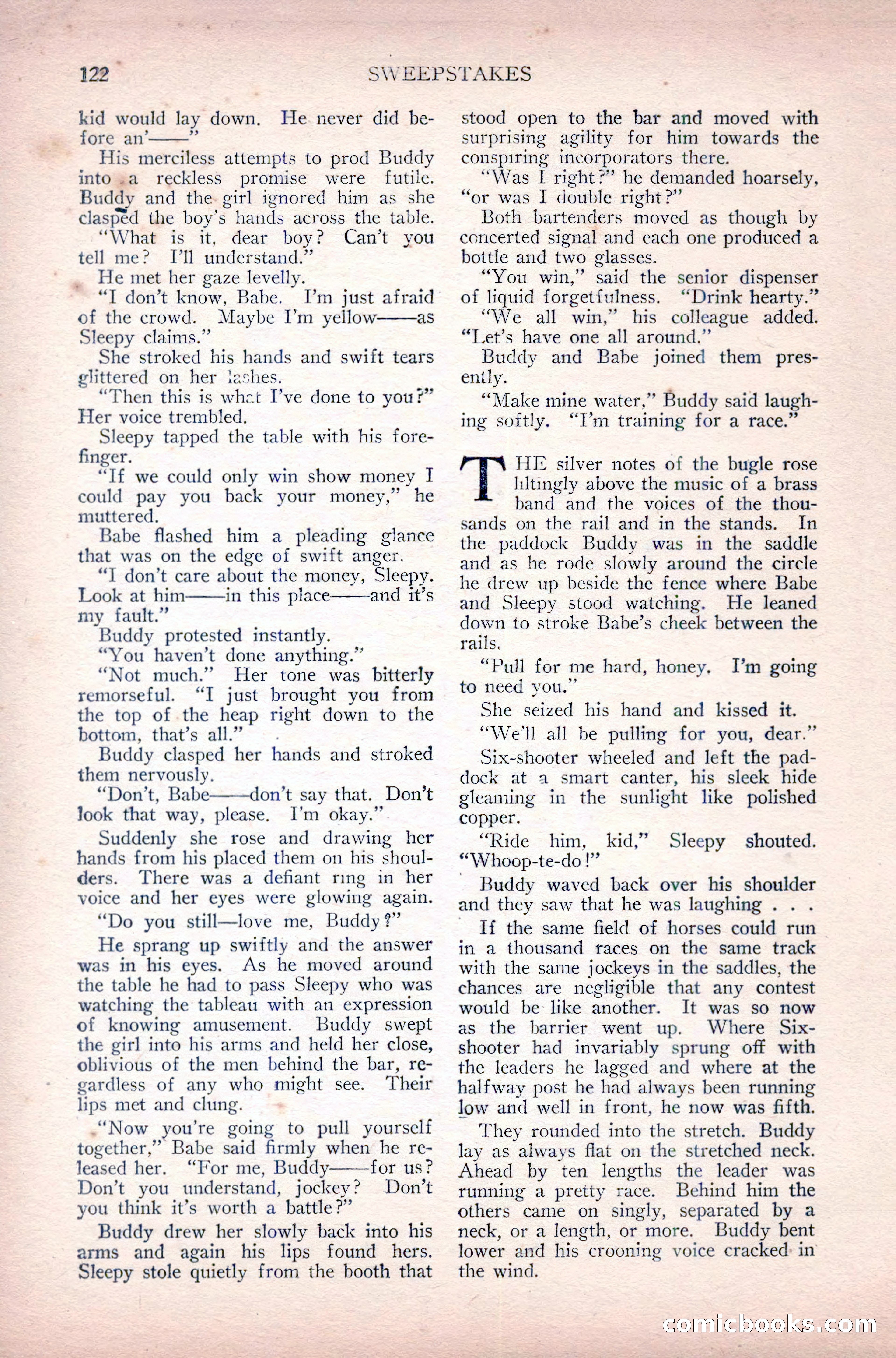 Complete Movie Novel Magazine, August 1931 — page 122 of 148