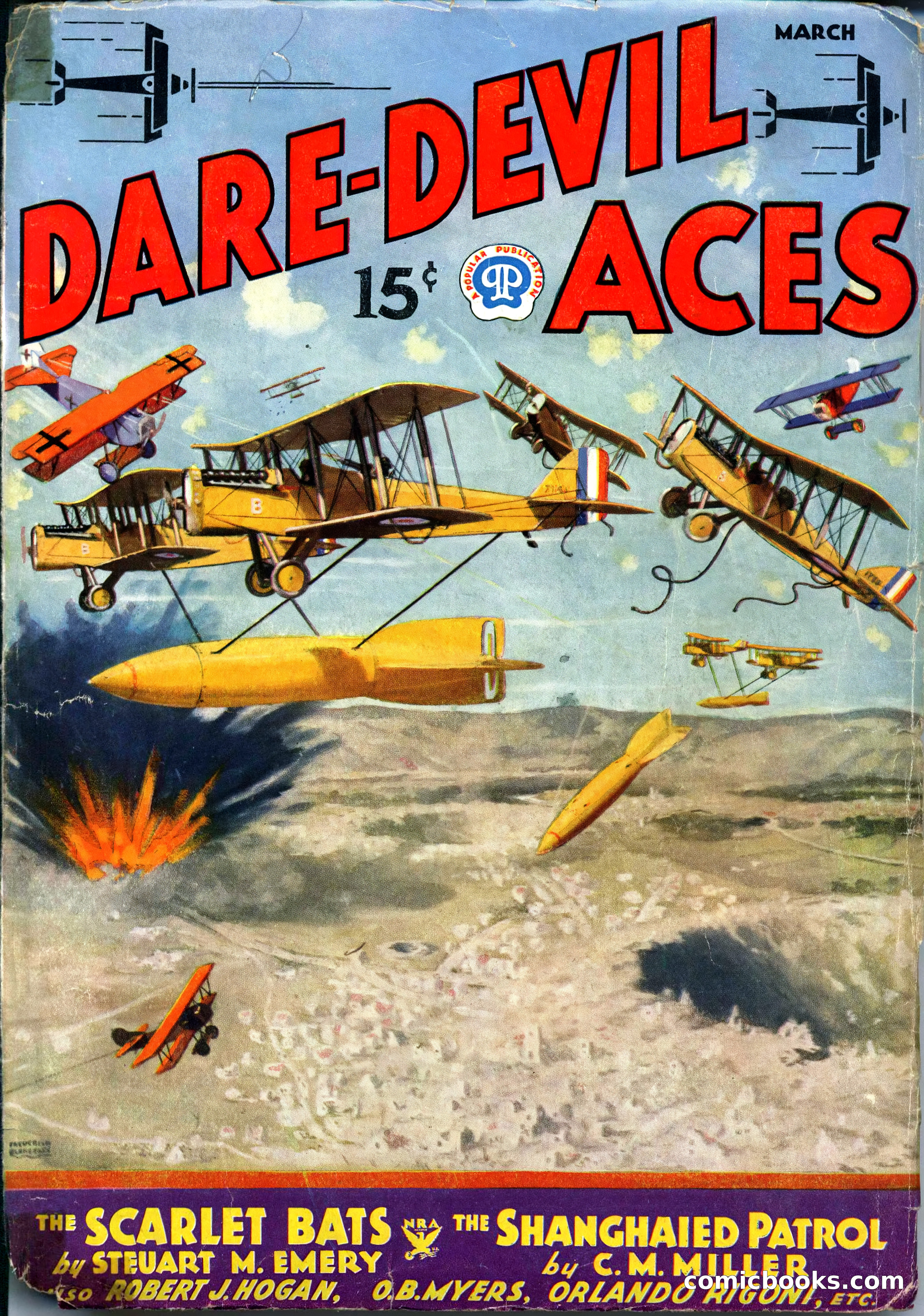 Dare-Devil Aces, March 1935