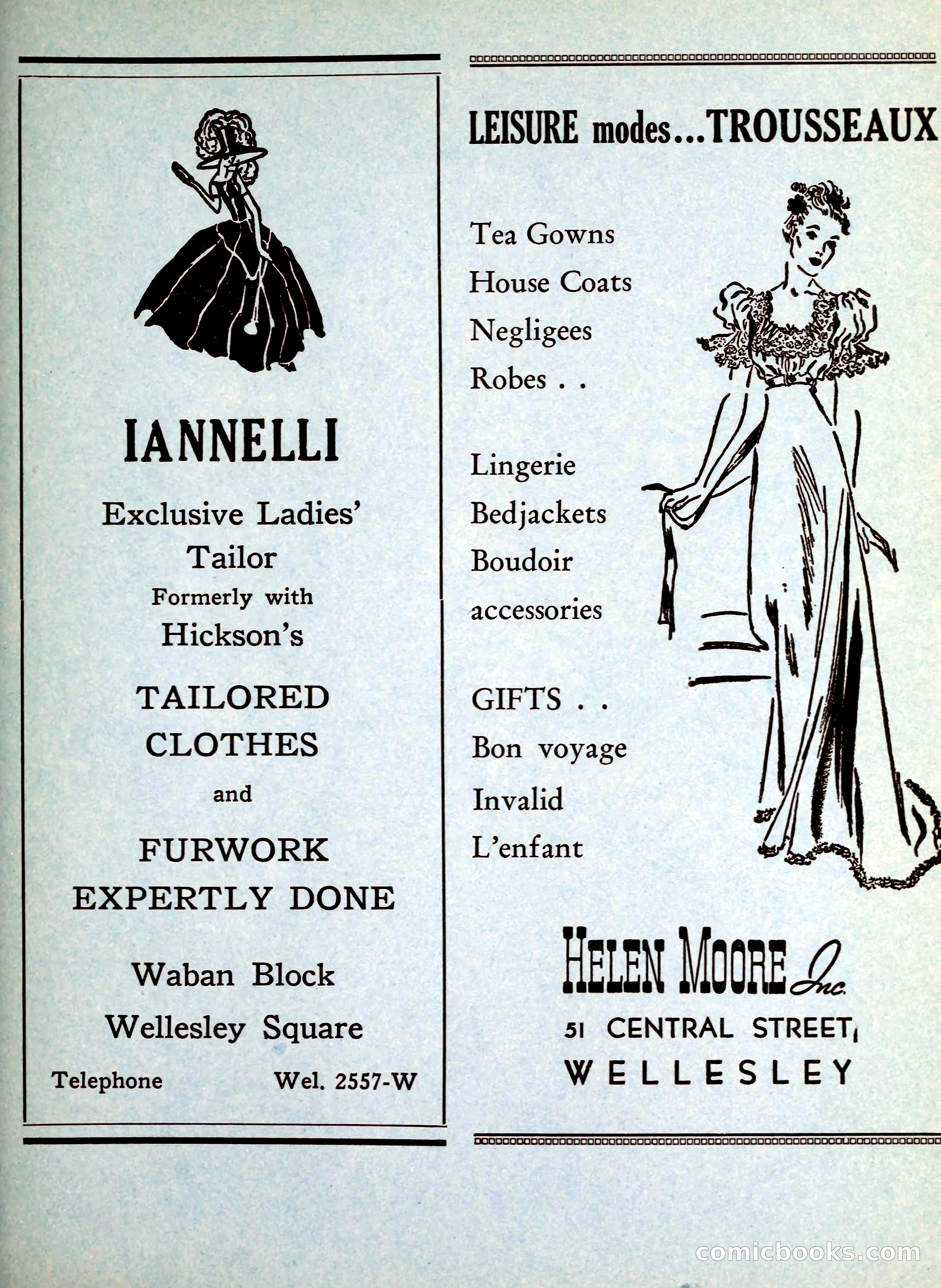 Davis' Blue Book of Brookline, Wellesley and Weston — page 153 of 224