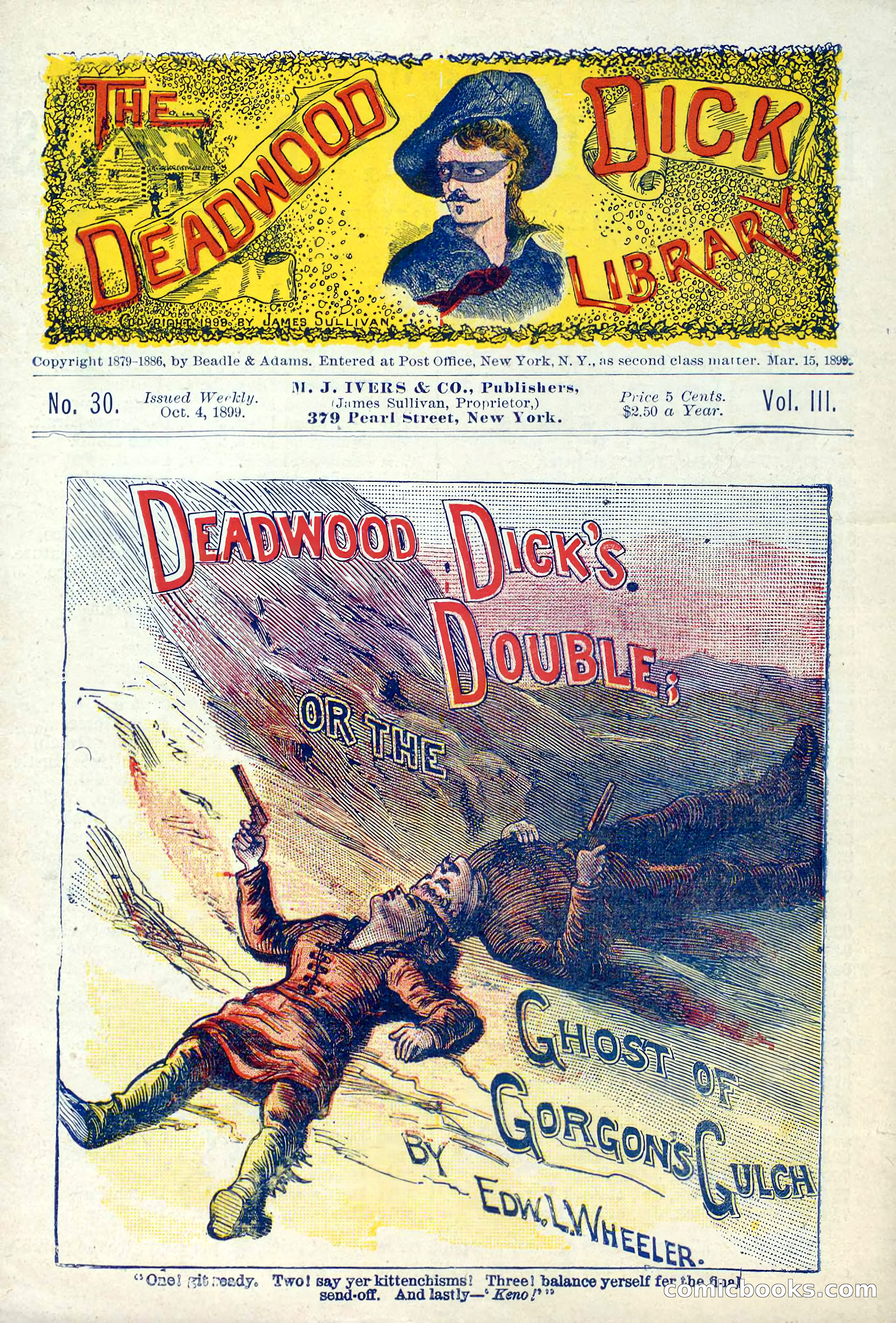 Deadwood Dick Library, Vol. III, No. 30