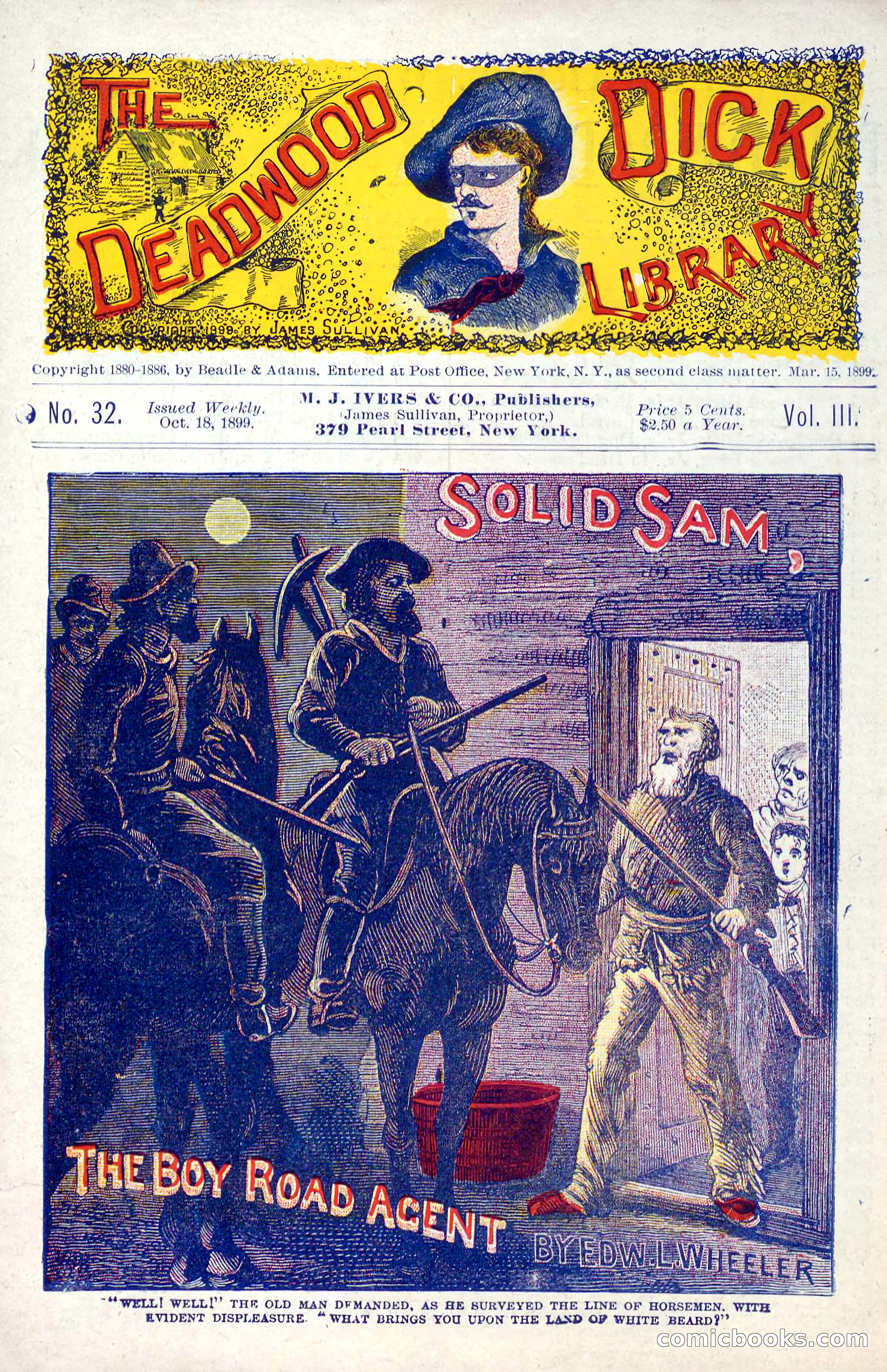 Deadwood Dick Library, Vol. III, No. 32
