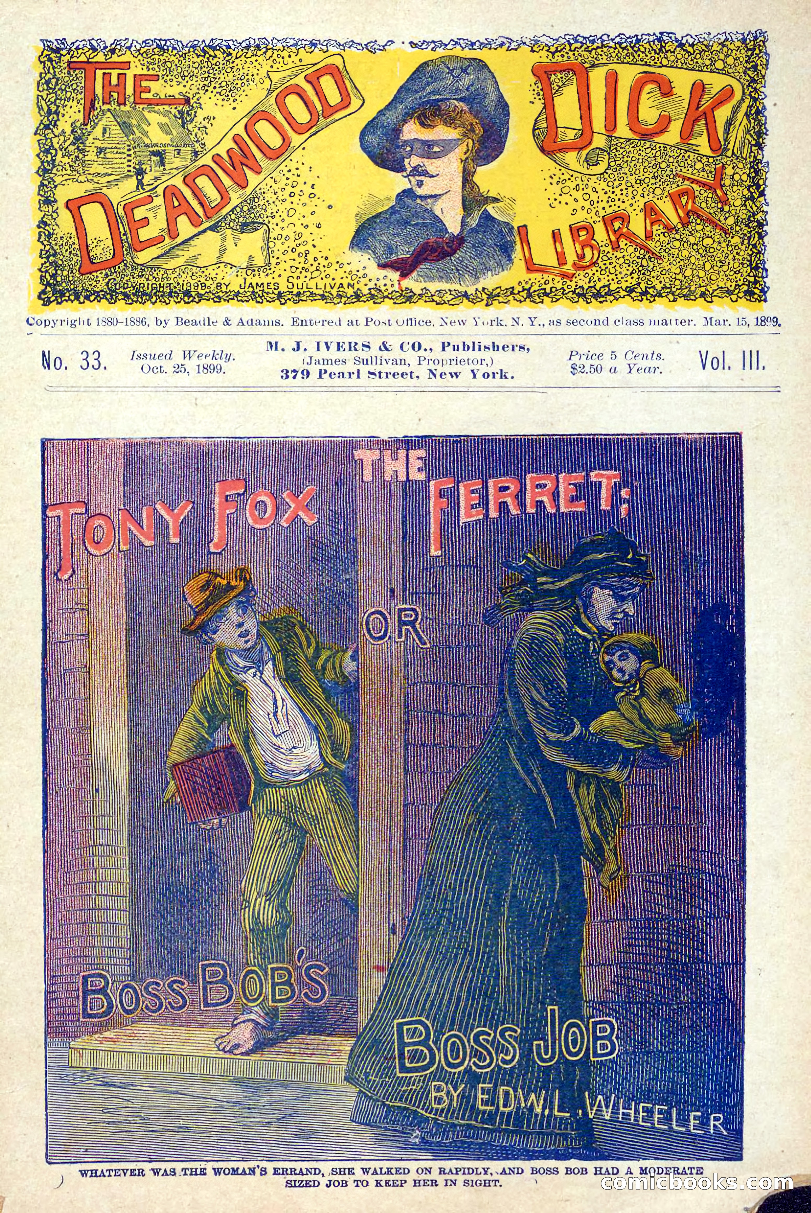 The Deadwood Dick Library, Vol. III, No. 33