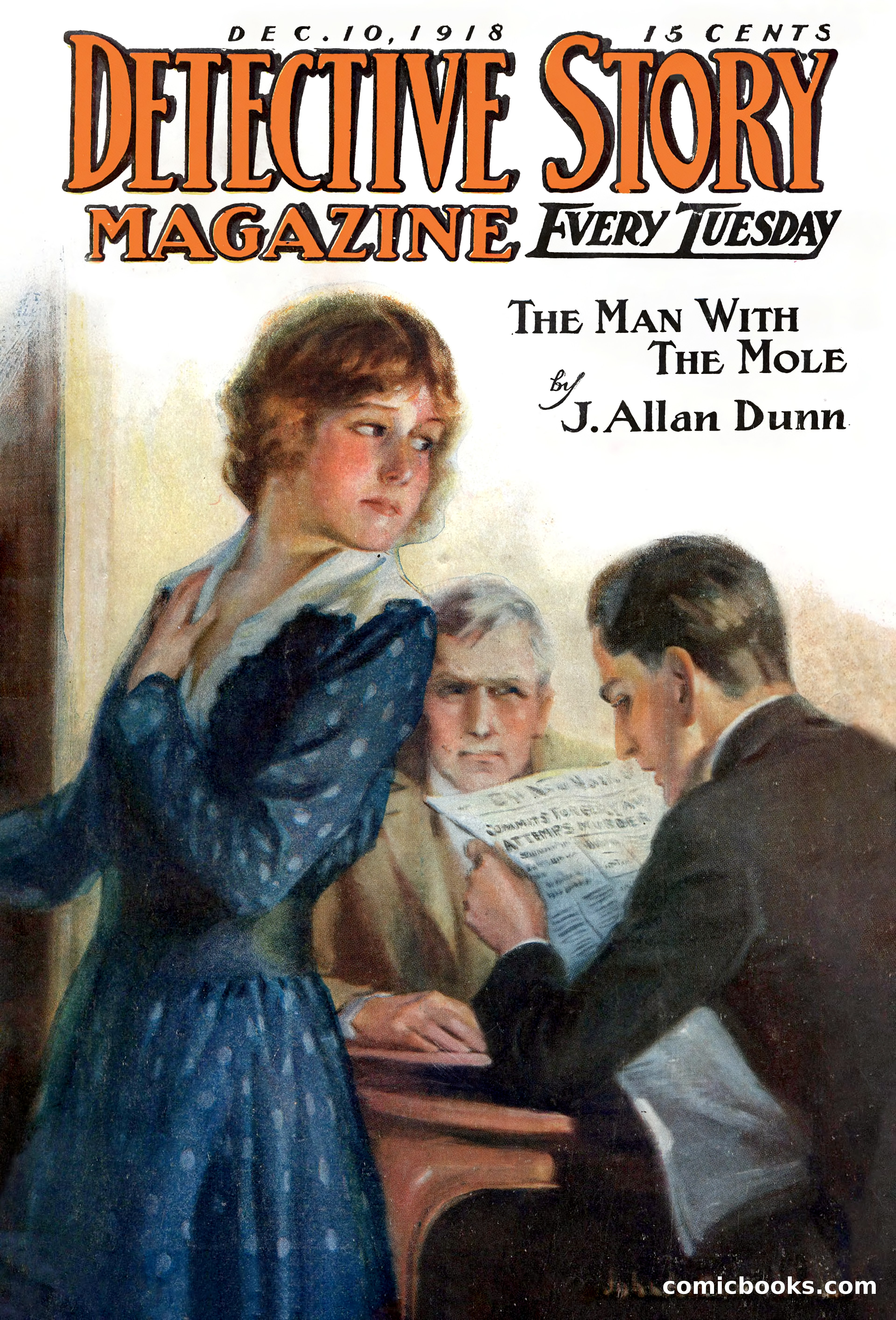 Detective Story Magazine, December 10, 1918