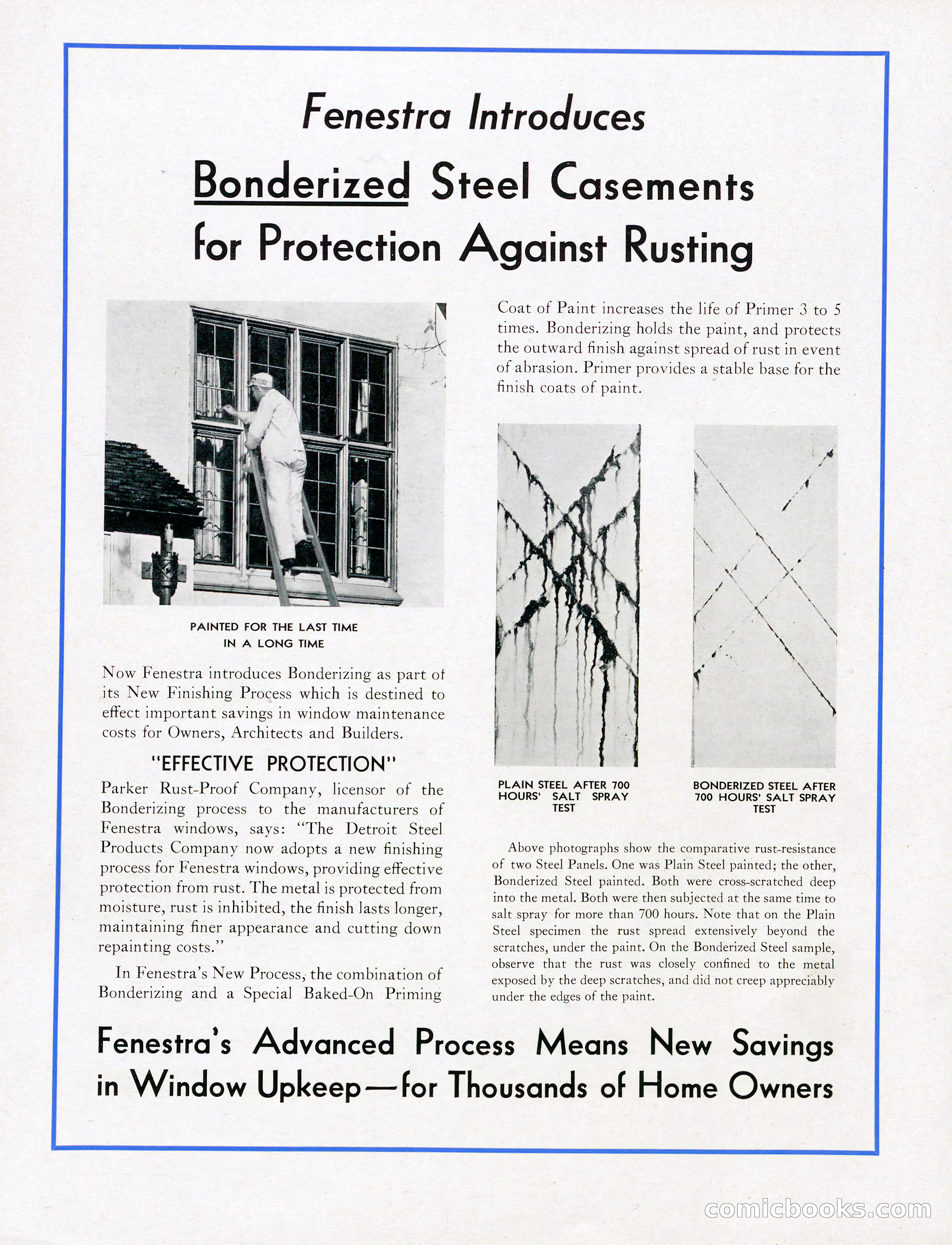 The Home Owner's Blue Book of Fenestra Bonderized Steel Casement Windows — page 2 of 29