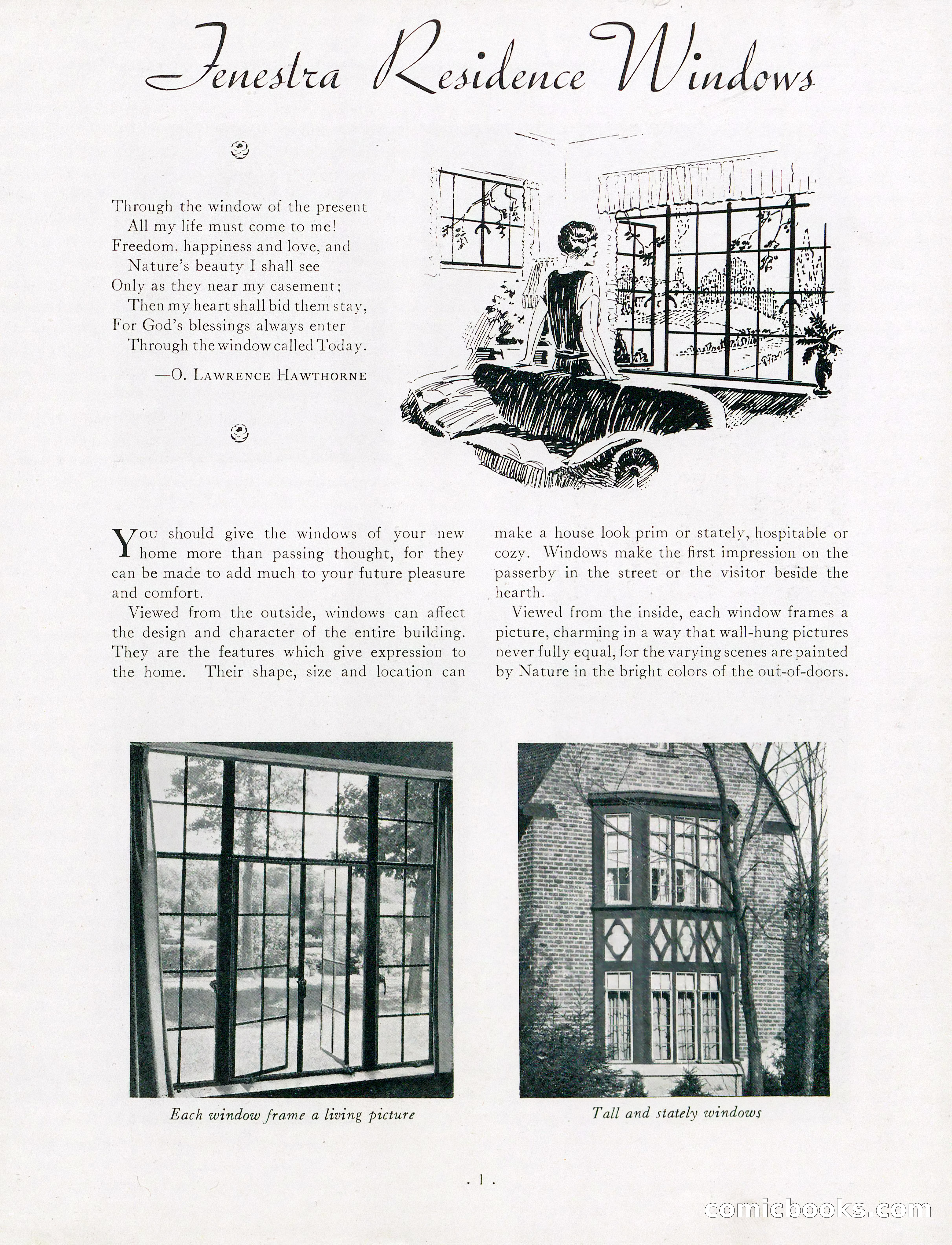 The Home Owner's Blue Book of Fenestra Bonderized Steel Casement Windows — page 3 of 29