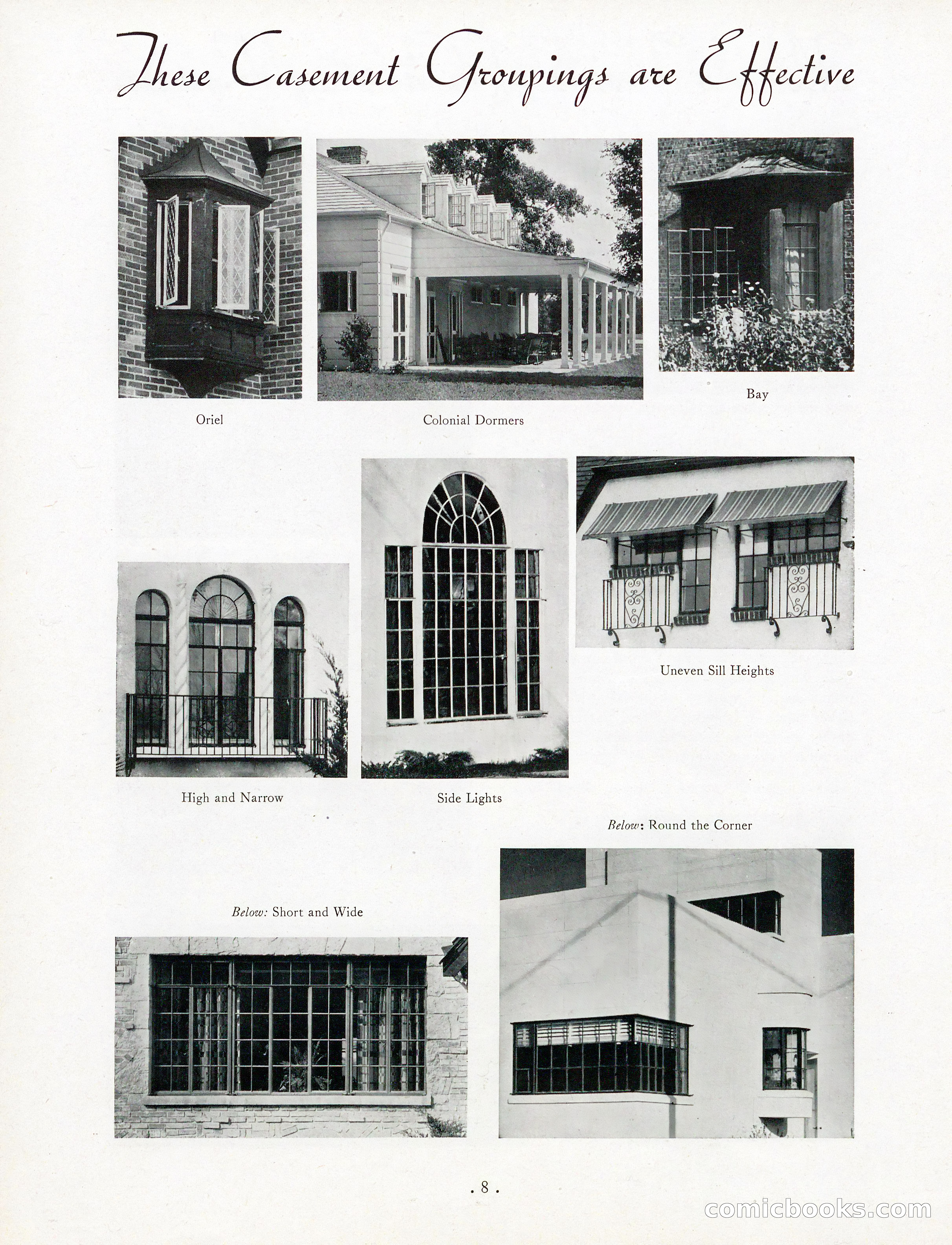 The Home Owner's Blue Book of Fenestra Bonderized Steel Casement Windows — page 10 of 29