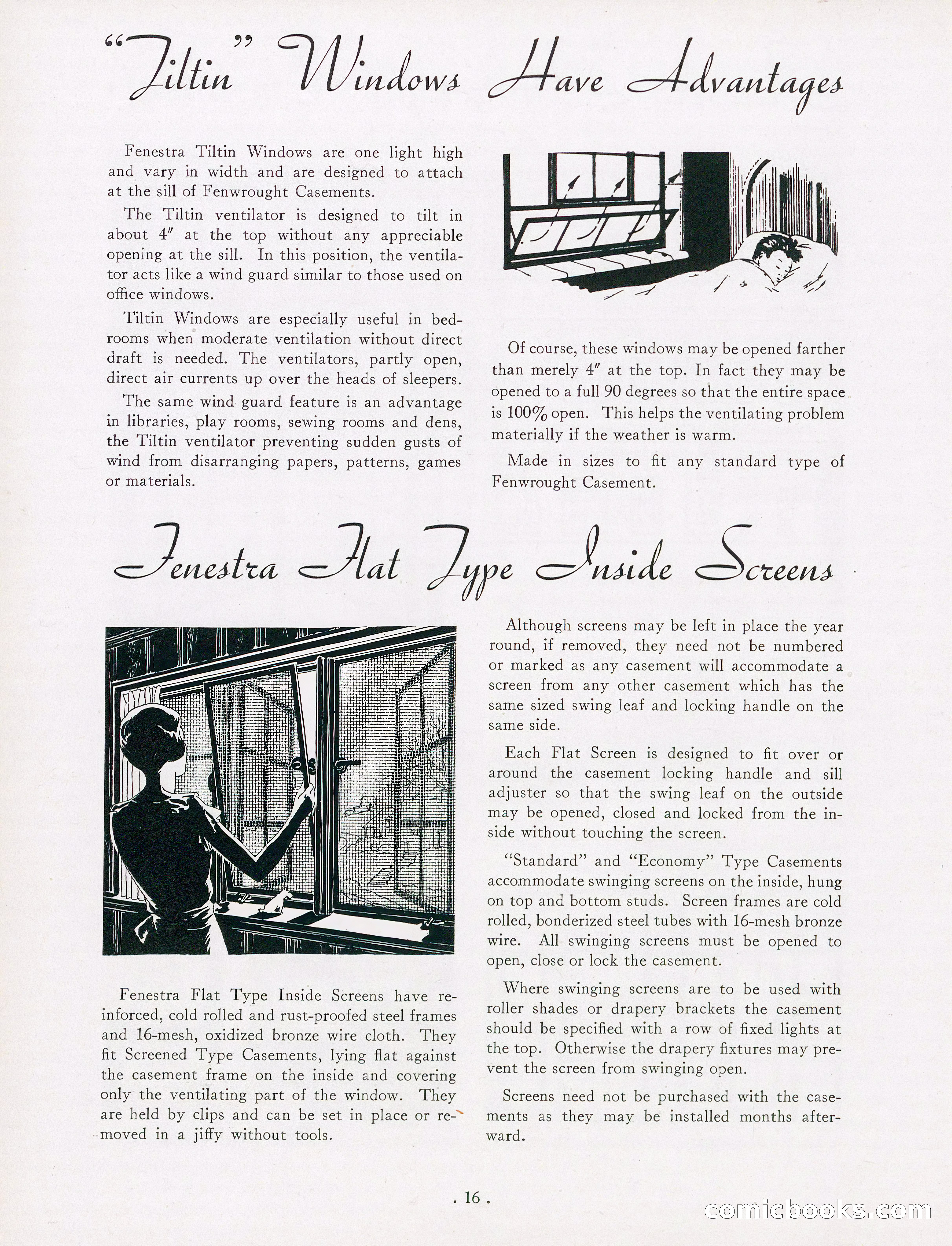 The Home Owner's Blue Book of Fenestra Bonderized Steel Casement Windows — page 18 of 29