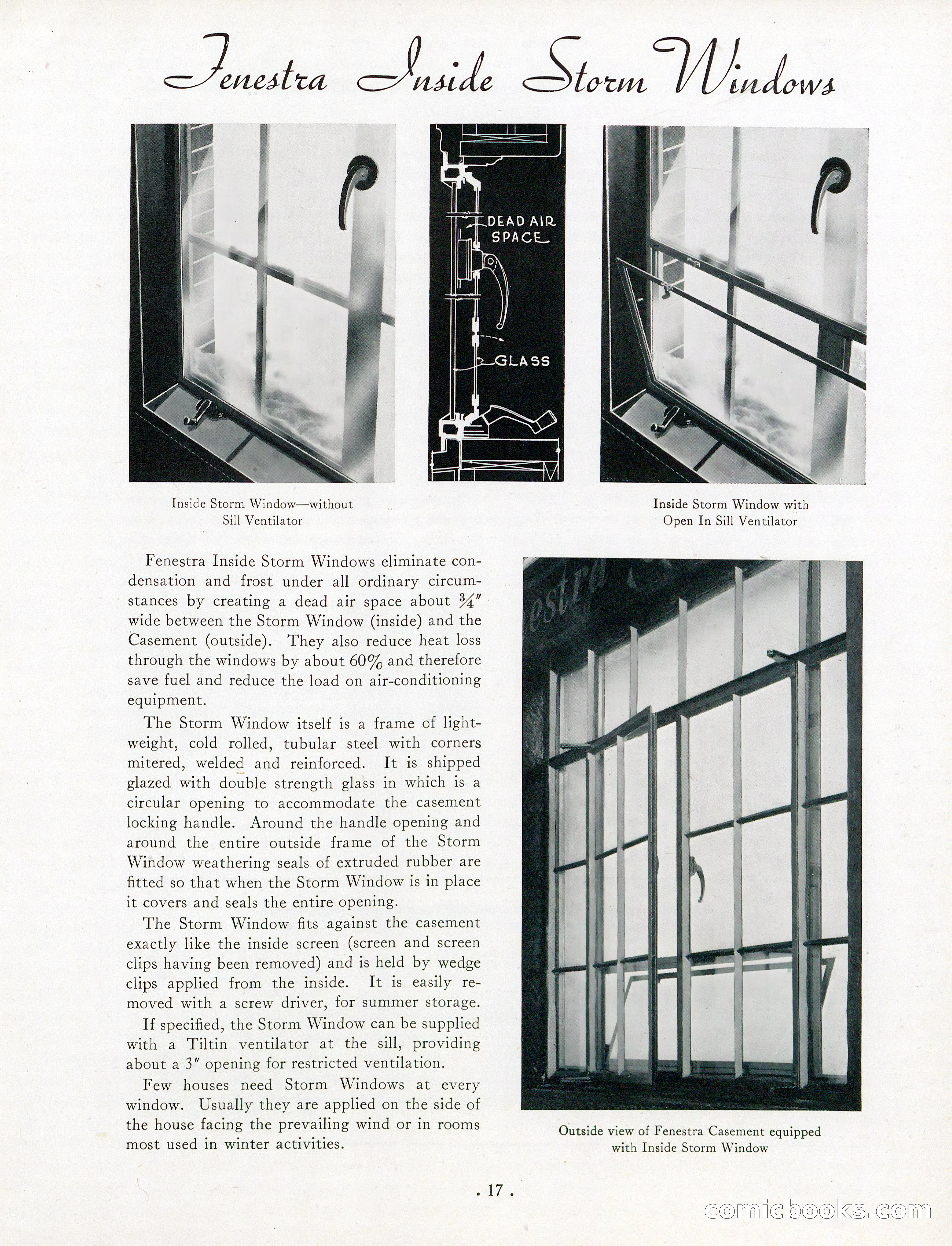 The Home Owner's Blue Book of Fenestra Bonderized Steel Casement Windows — page 19 of 29