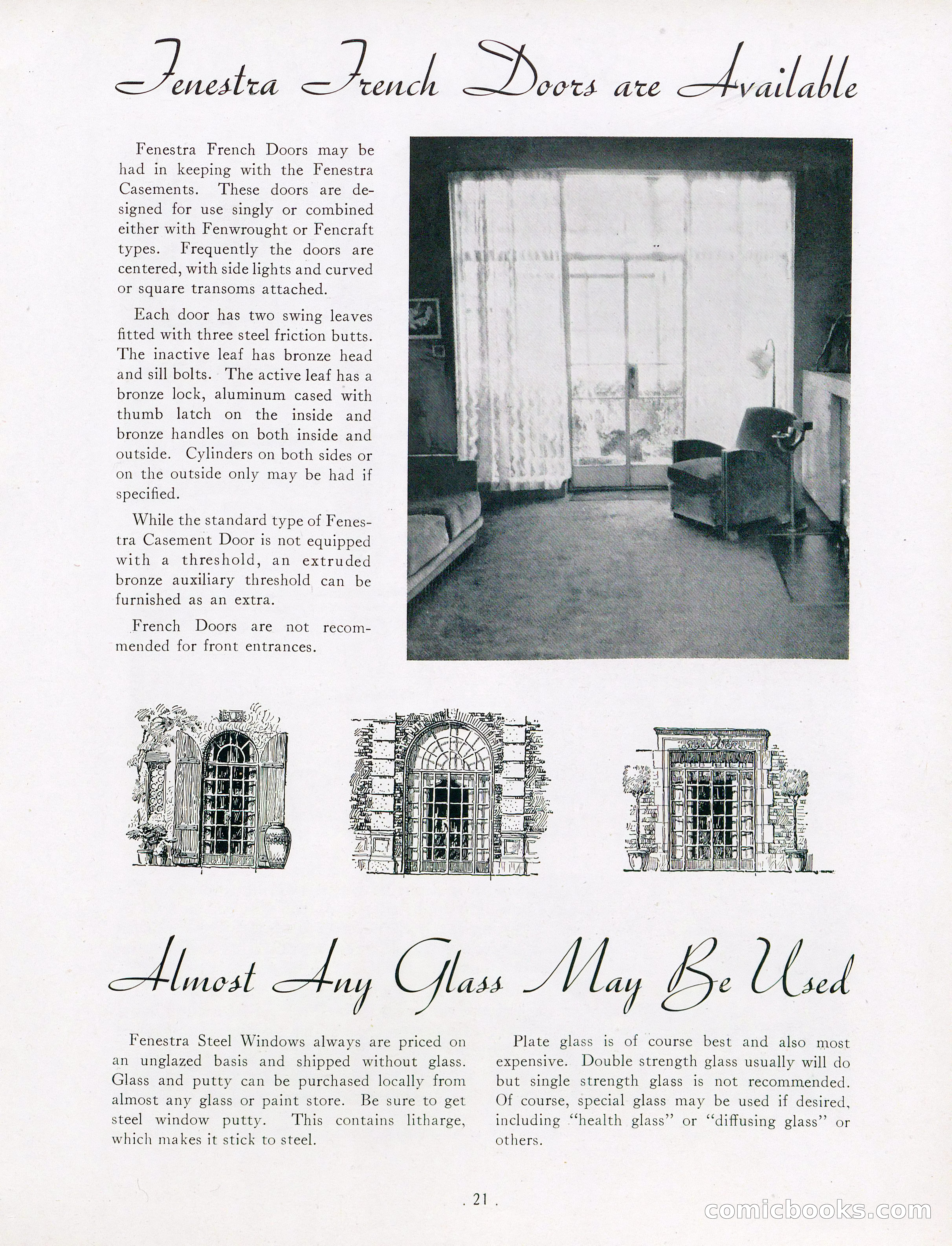 The Home Owner's Blue Book of Fenestra Bonderized Steel Casement Windows — page 23 of 29