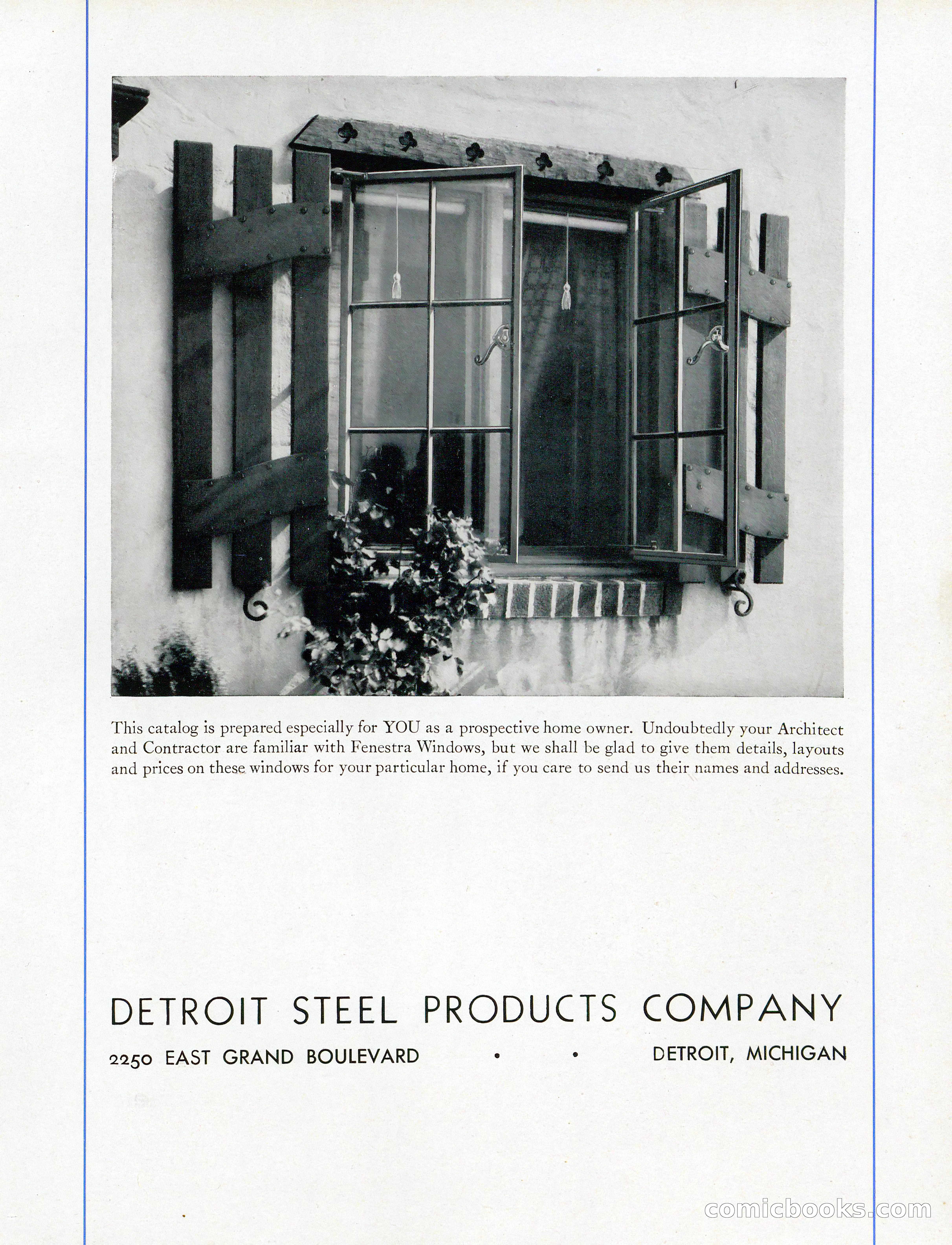 The Home Owner's Blue Book of Fenestra Bonderized Steel Casement Windows — page 27 of 29