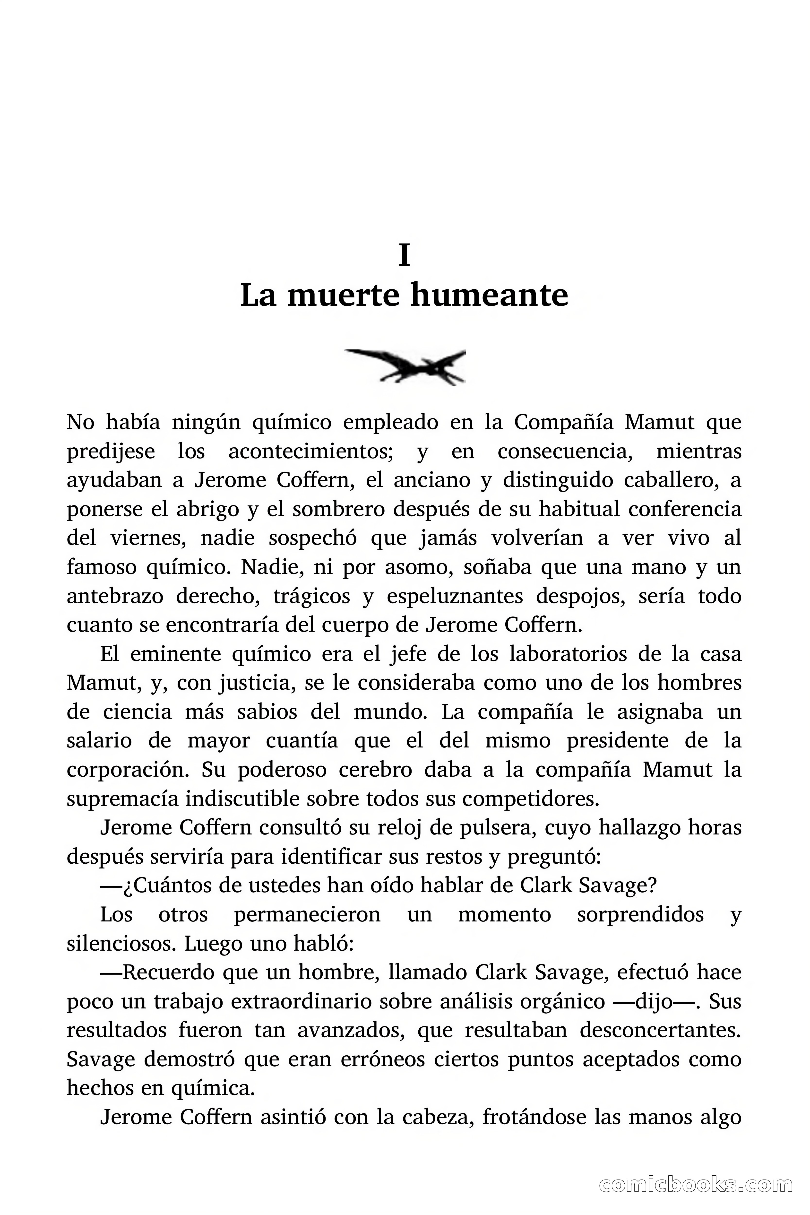 Doc Savage: La tierra del terror — page 7 of 164