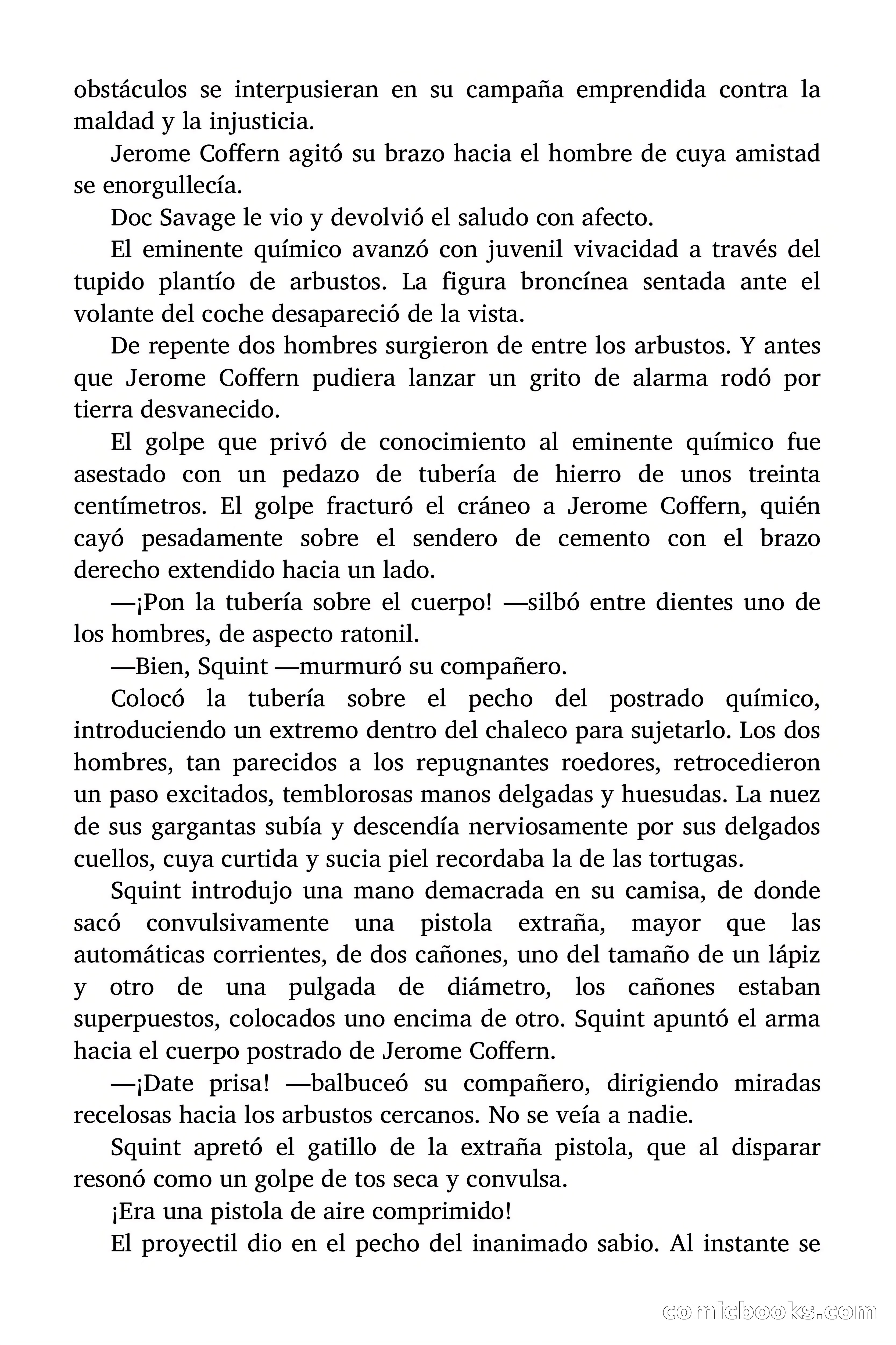Doc Savage: La tierra del terror — page 10 of 164
