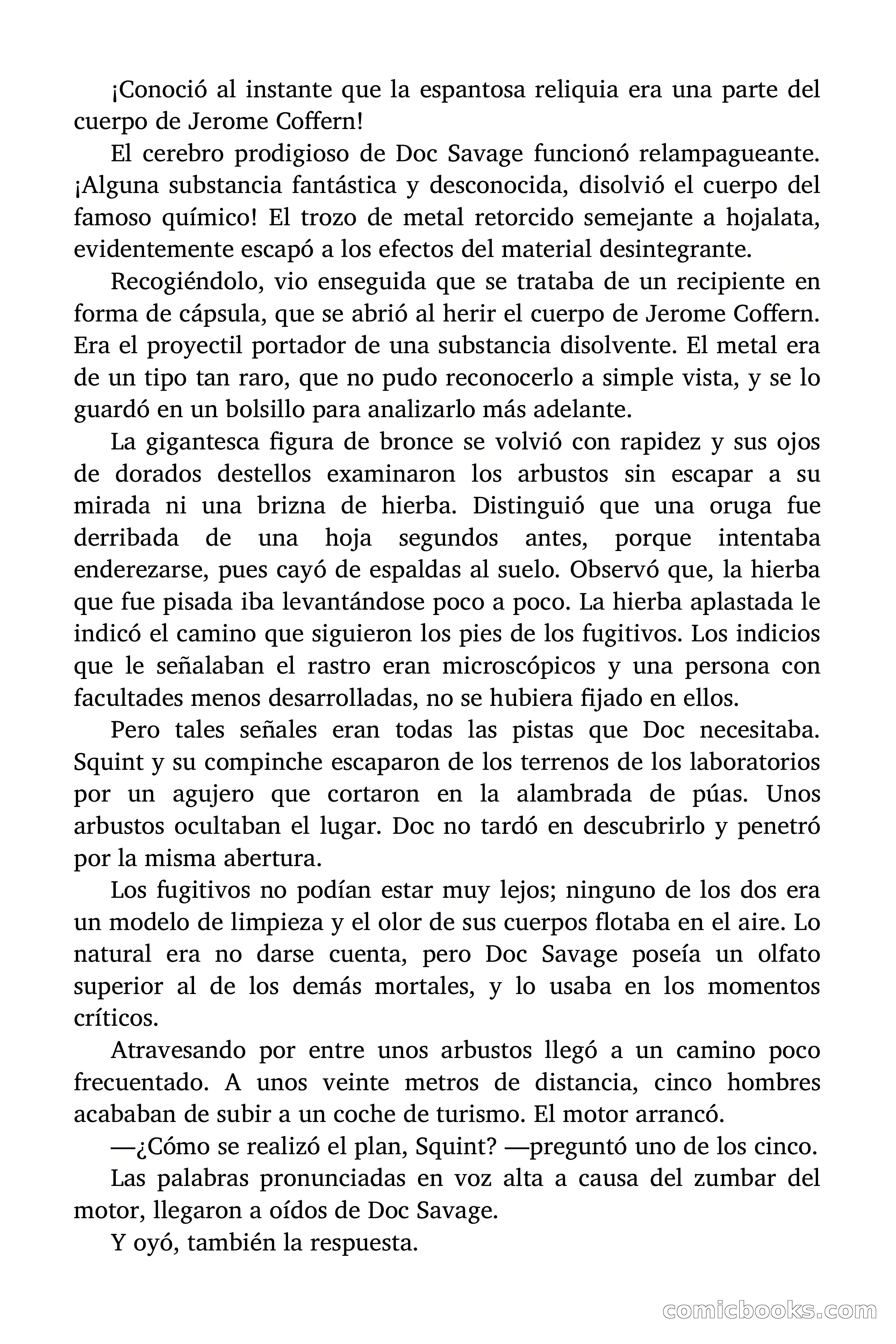Doc Savage: La tierra del terror — page 15 of 164