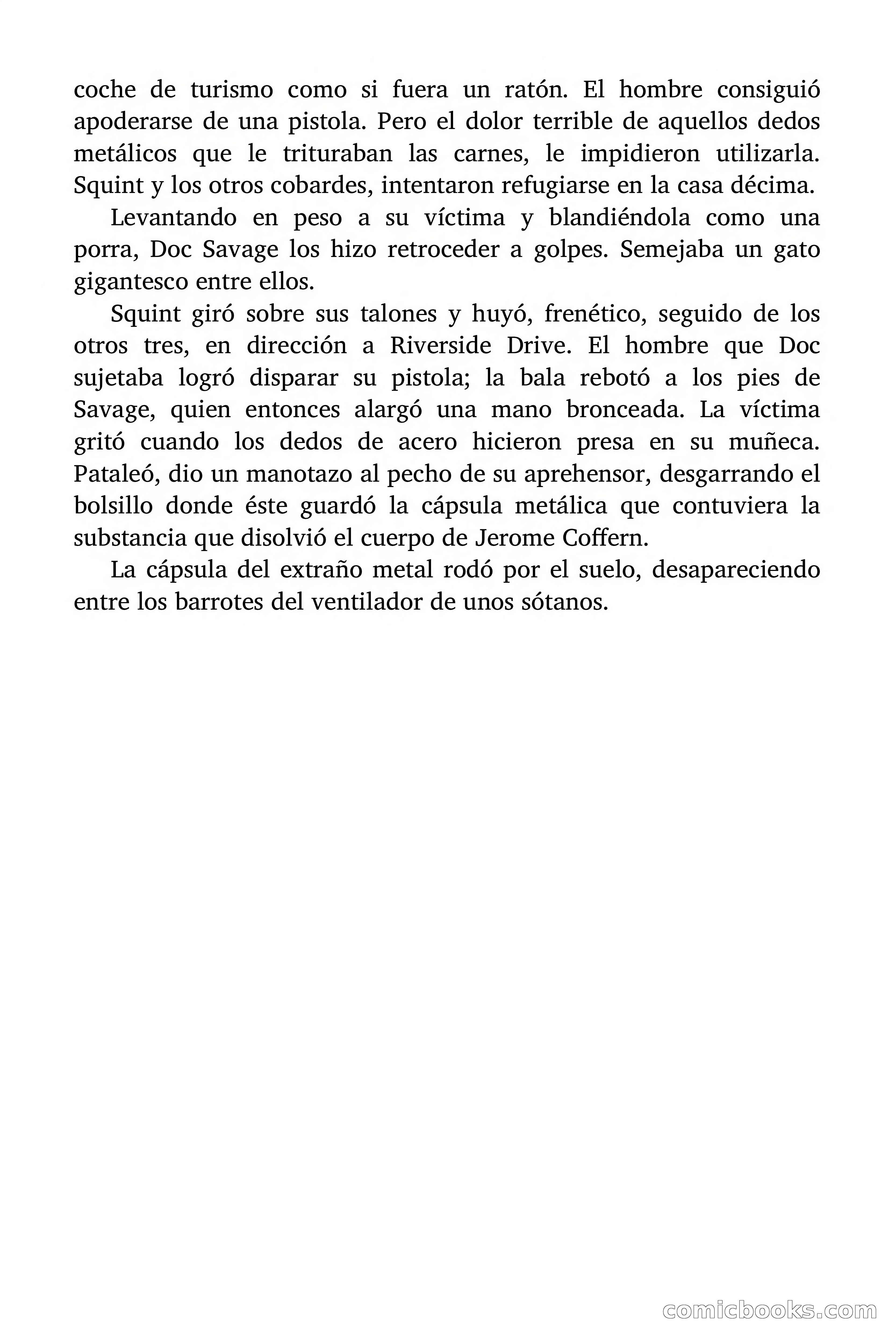 Doc Savage: La tierra del terror — page 20 of 164