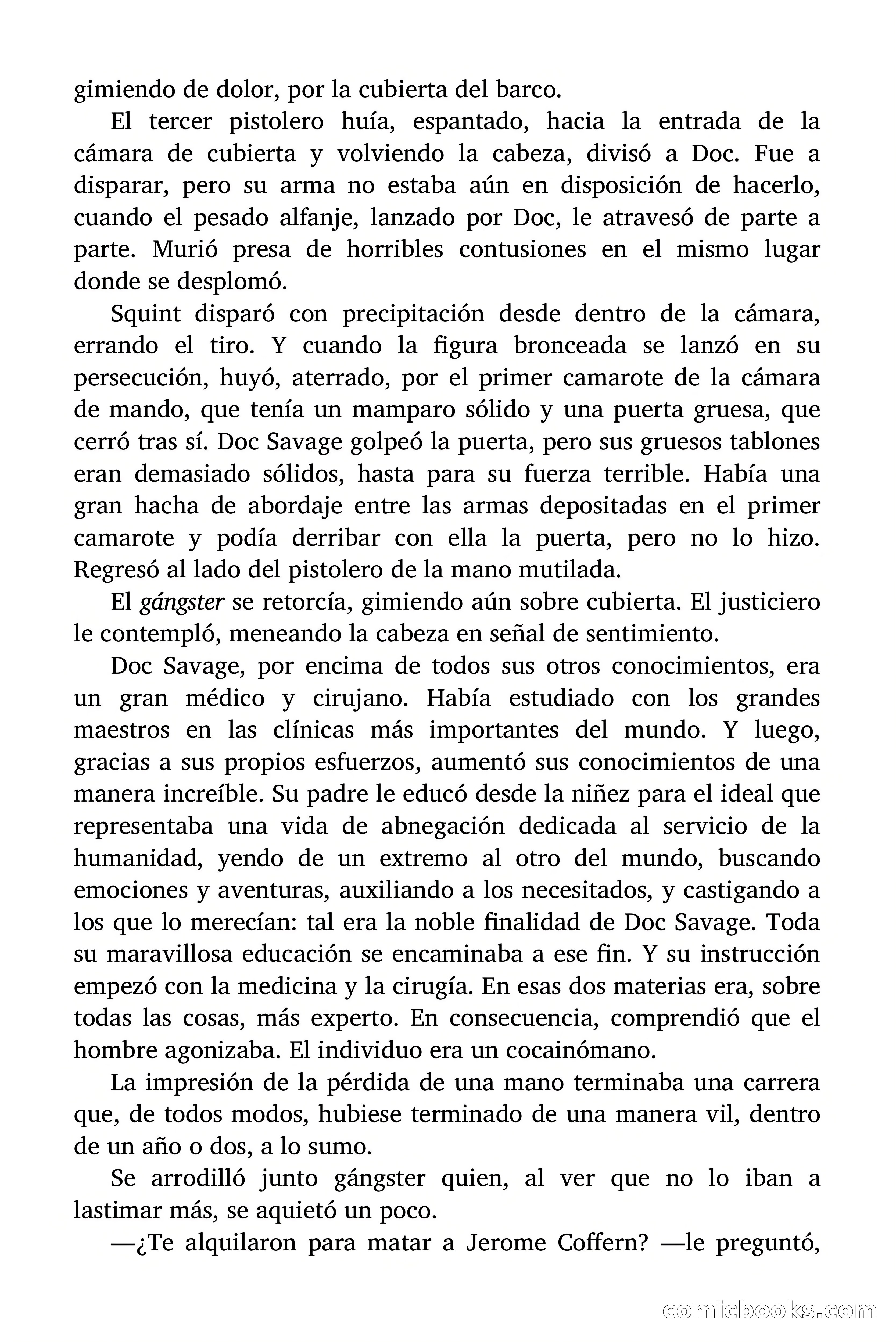 Doc Savage: La tierra del terror — page 24 of 164