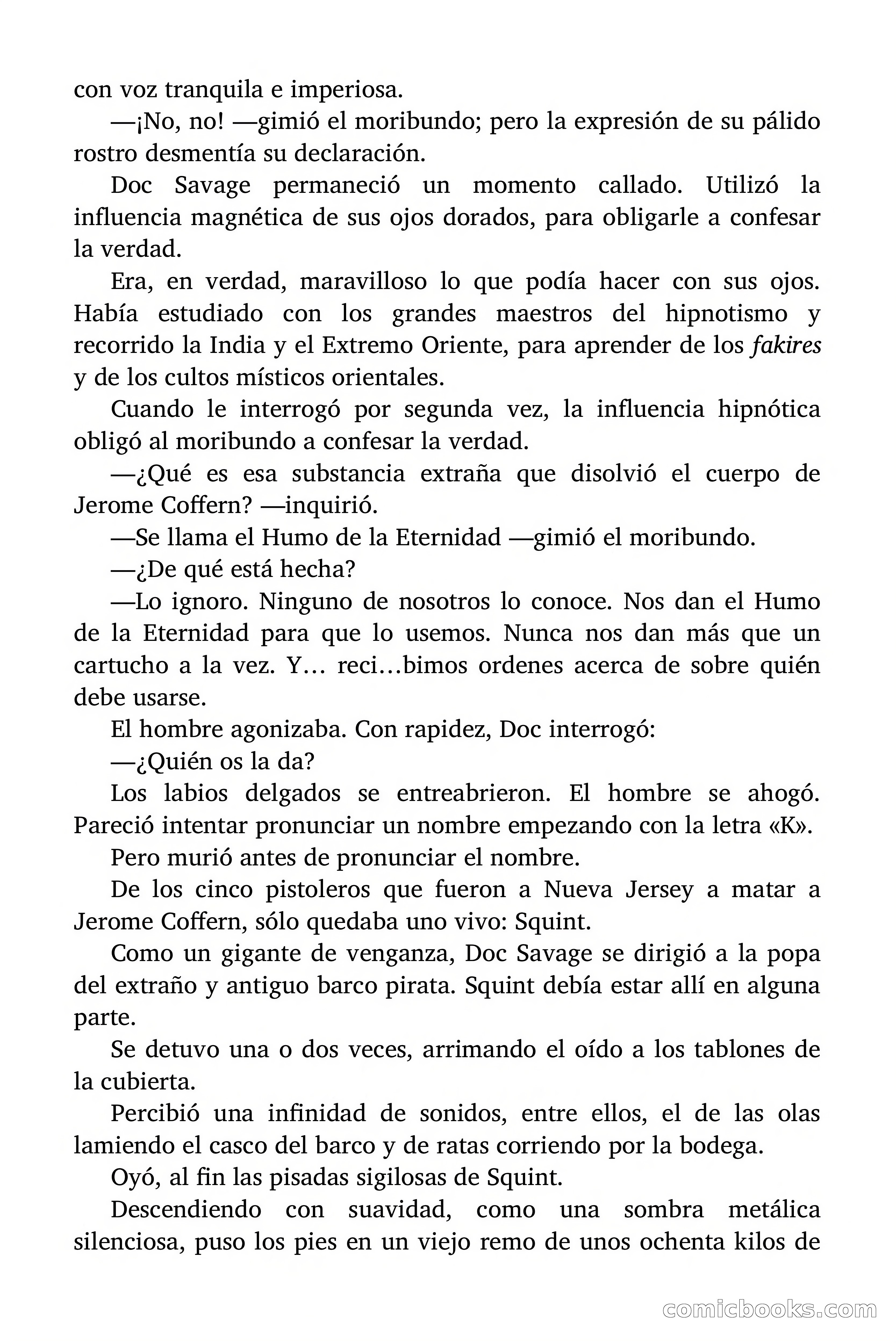Doc Savage: La tierra del terror — page 25 of 164