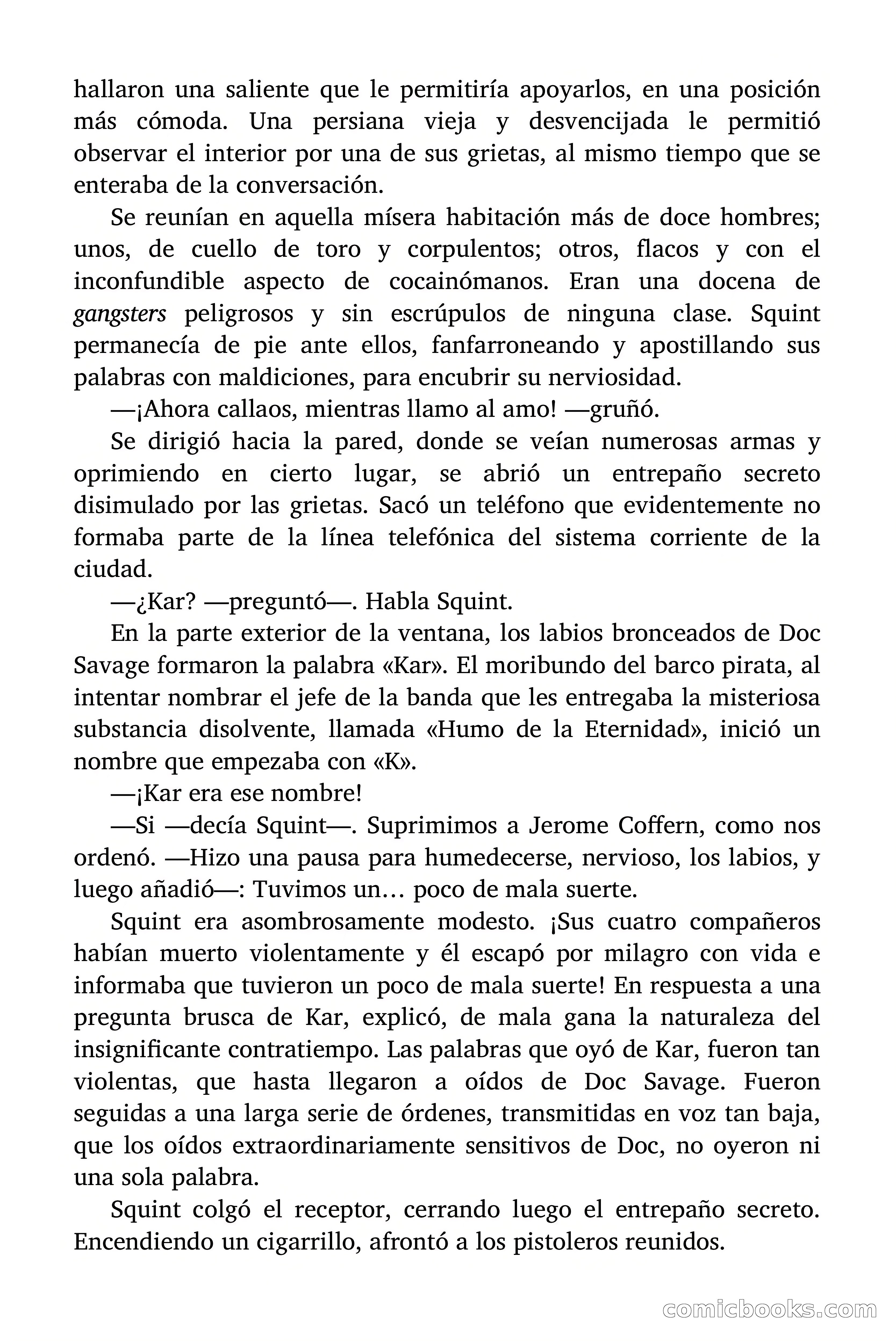 Doc Savage: La tierra del terror — page 30 of 164