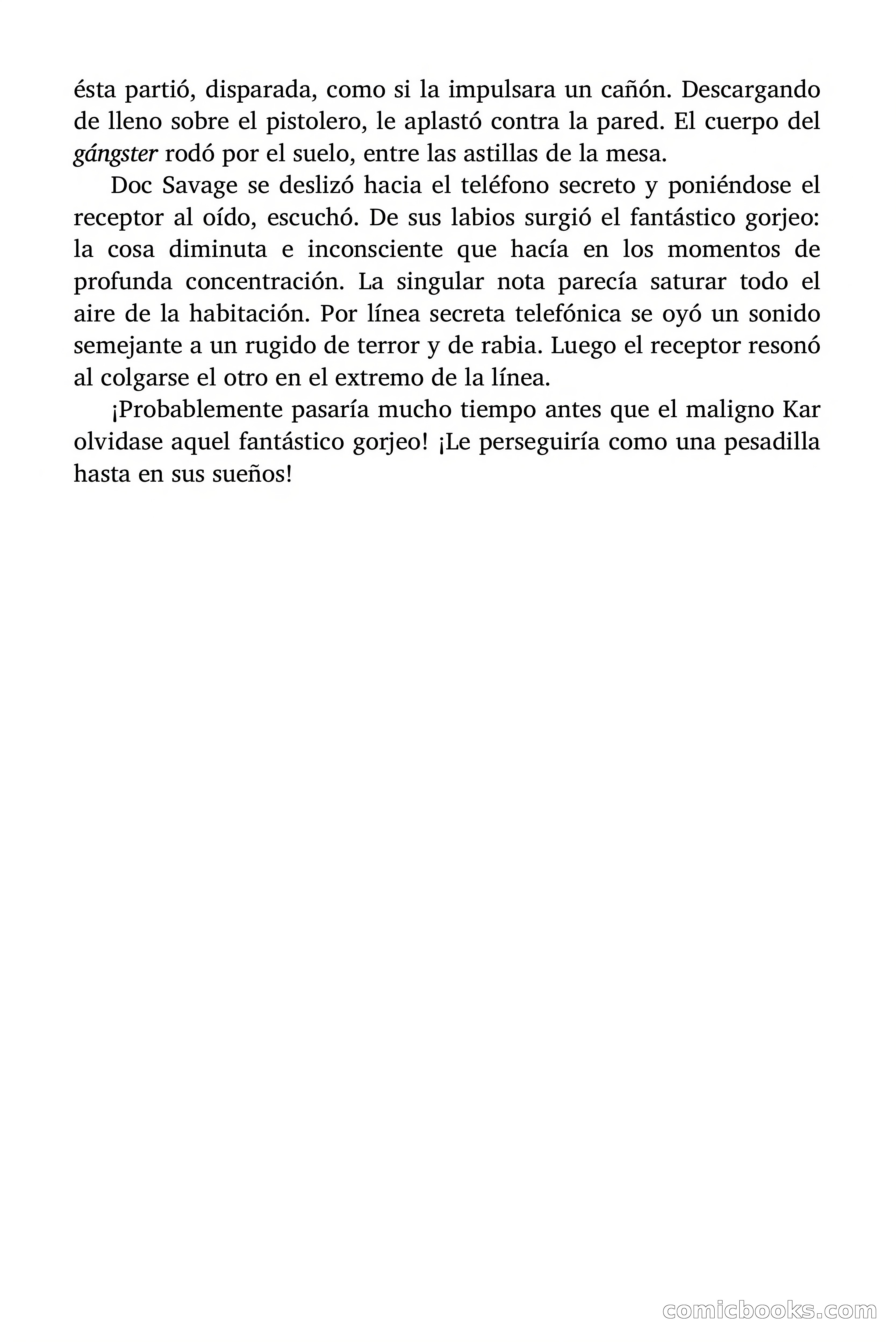 Doc Savage: La tierra del terror — page 35 of 164
