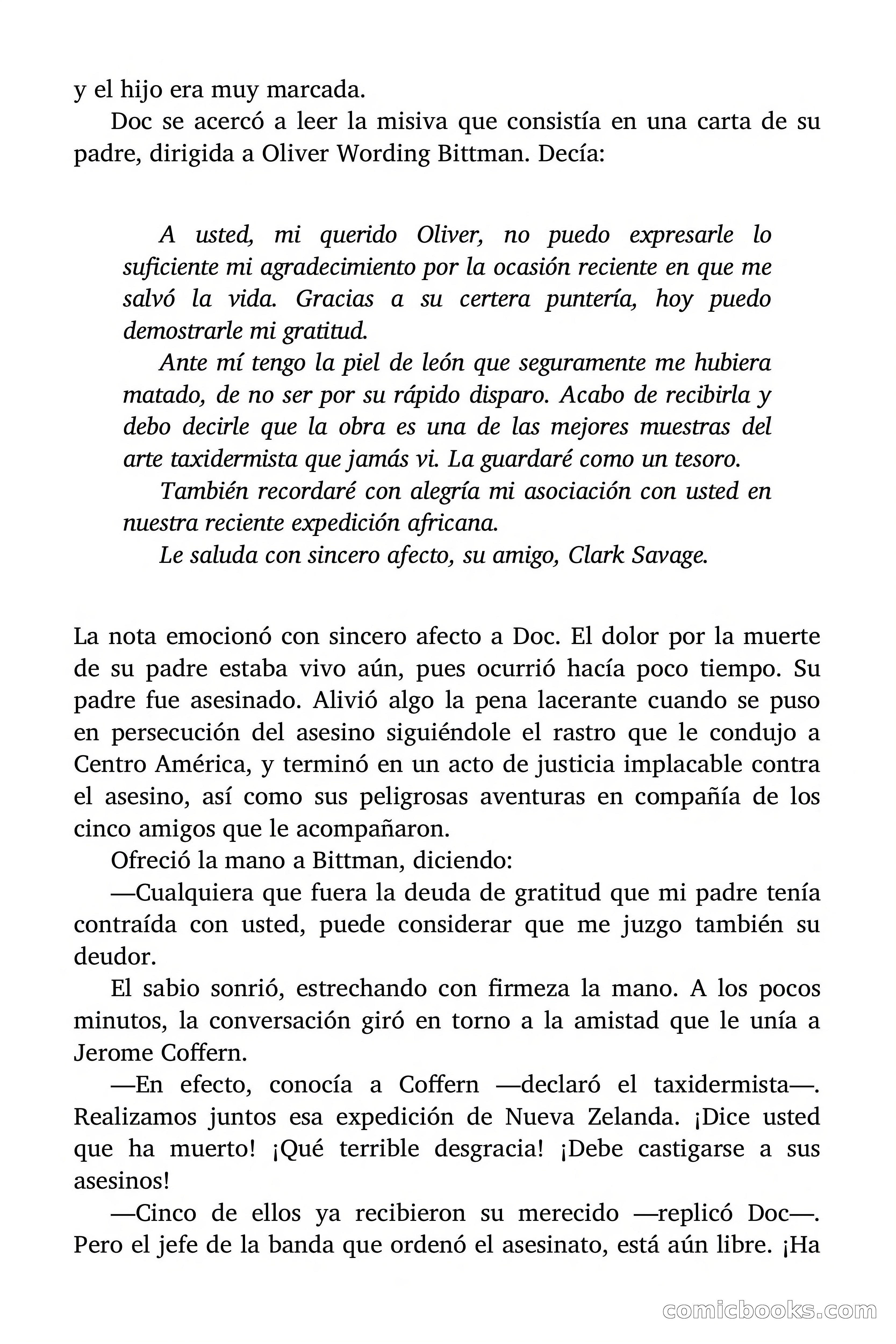 Doc Savage: La tierra del terror — page 39 of 164