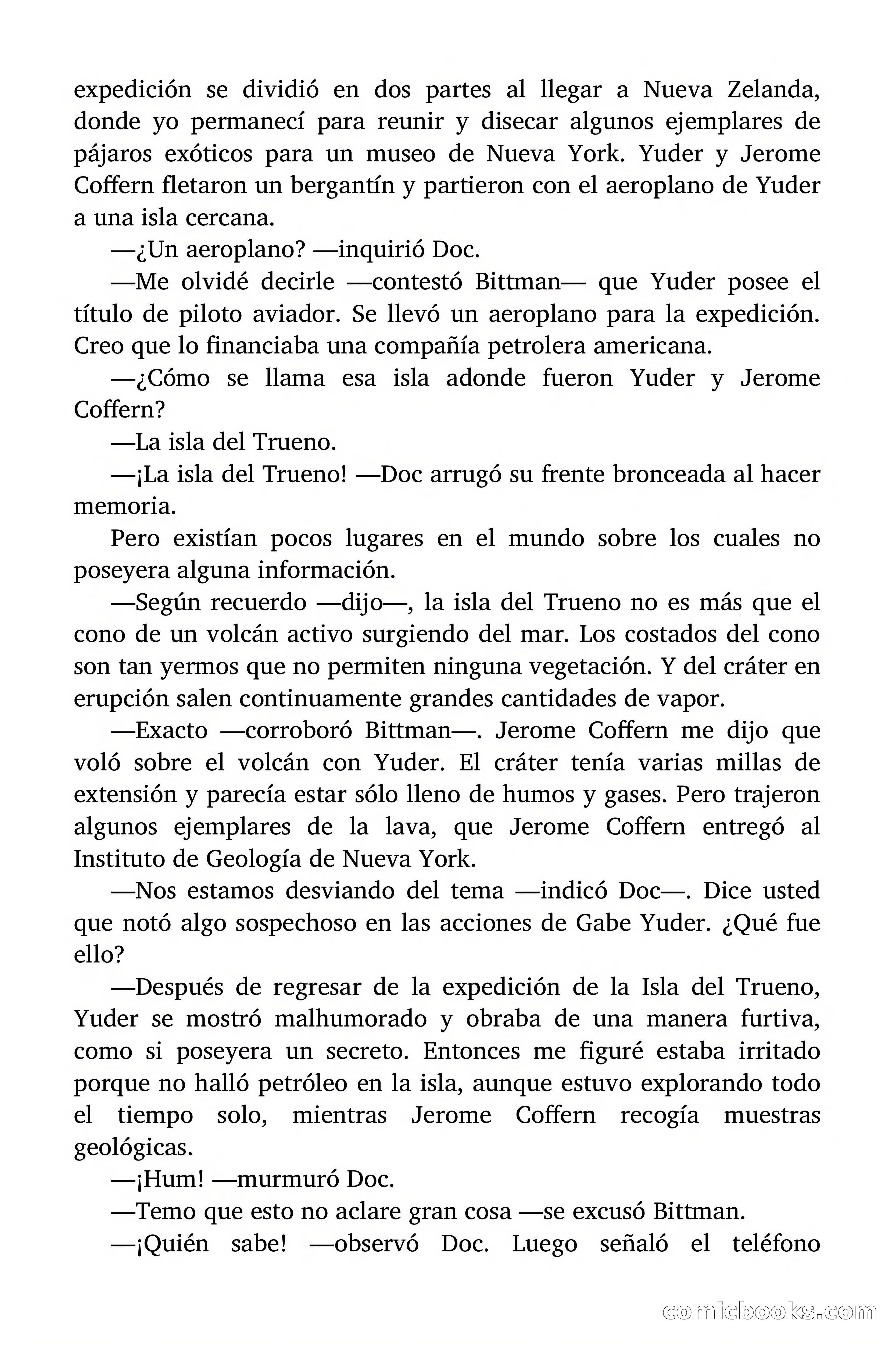 Doc Savage: La tierra del terror — page 41 of 164