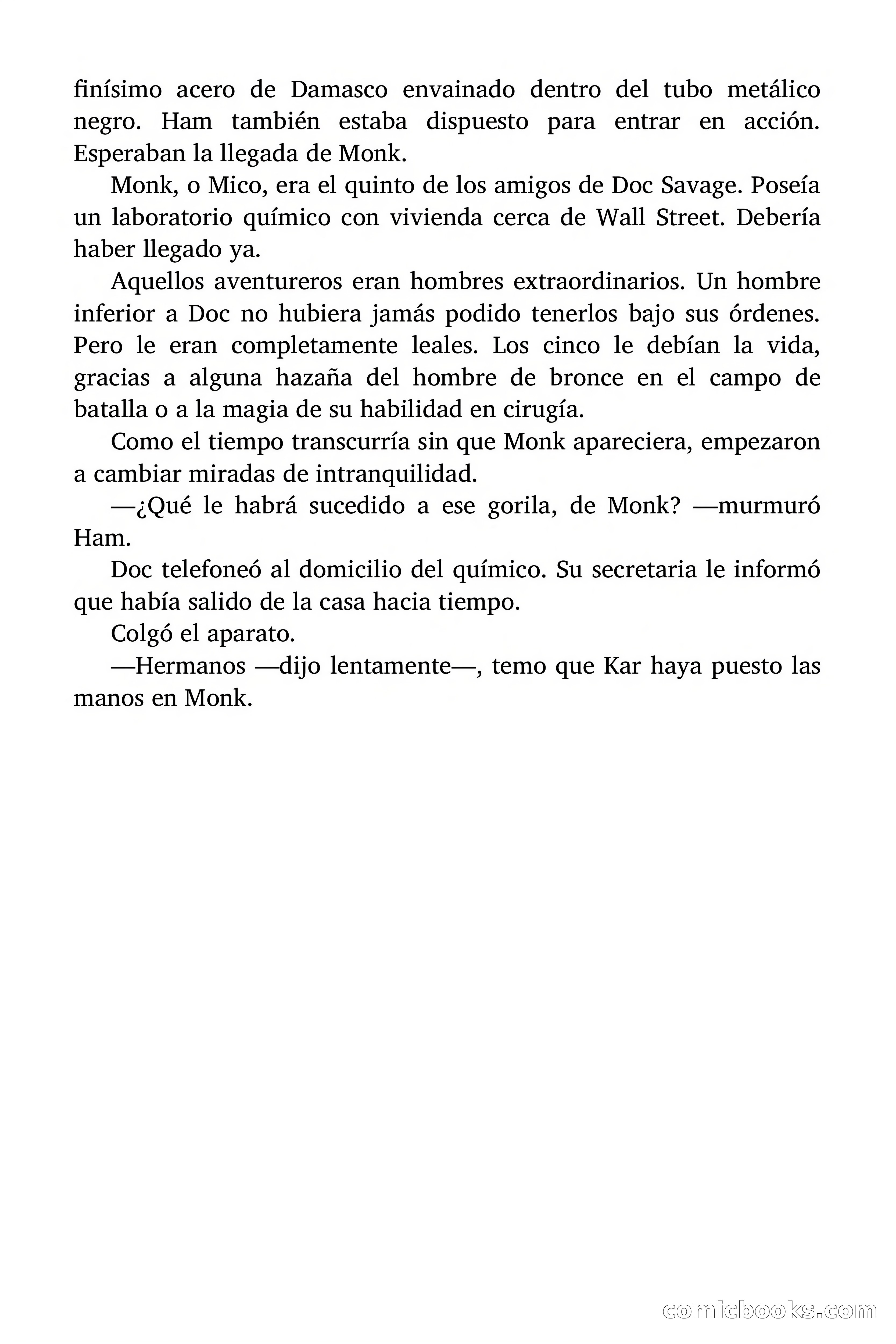Doc Savage: La tierra del terror — page 48 of 164