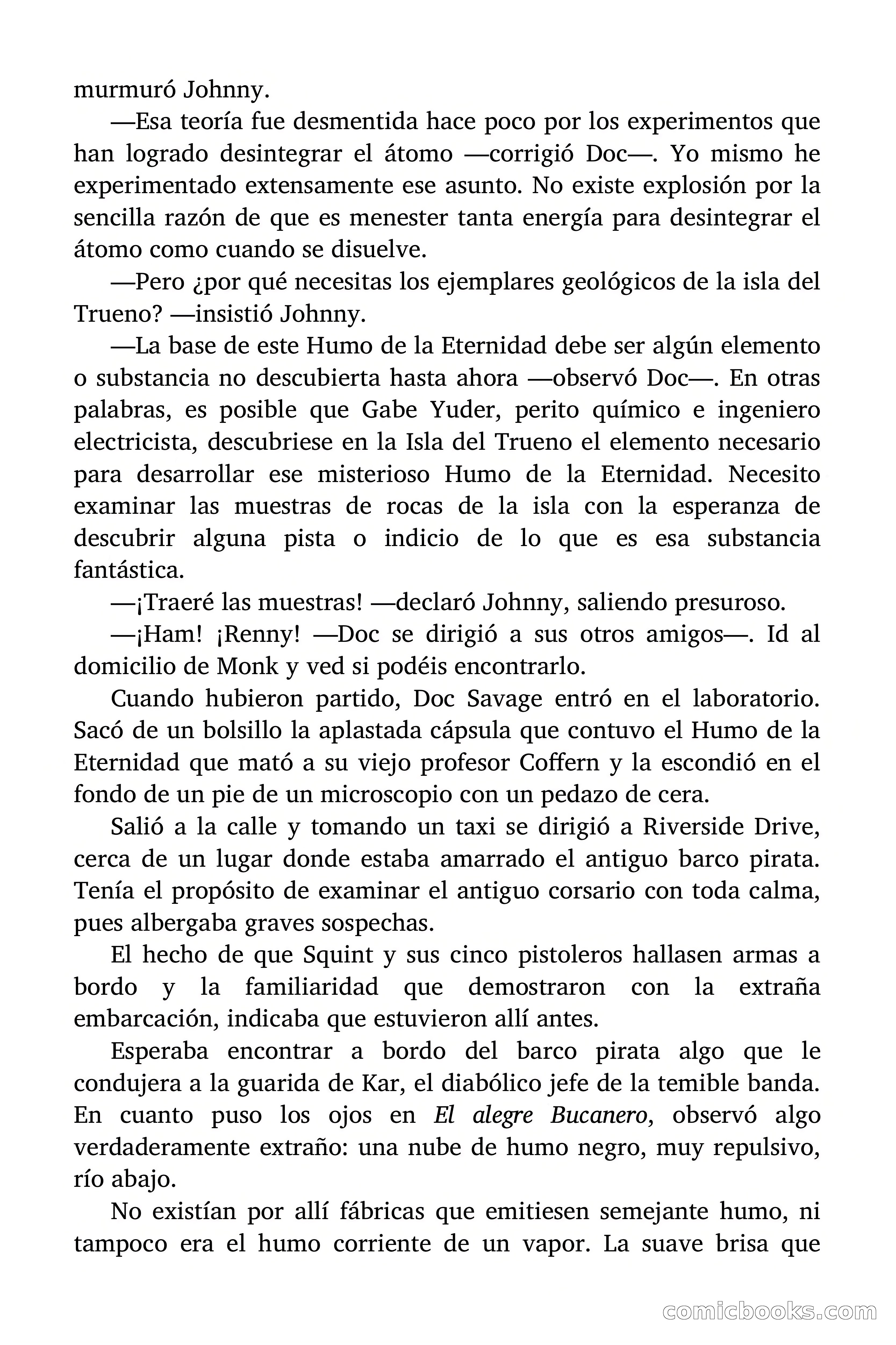 Doc Savage: La tierra del terror — page 58 of 164