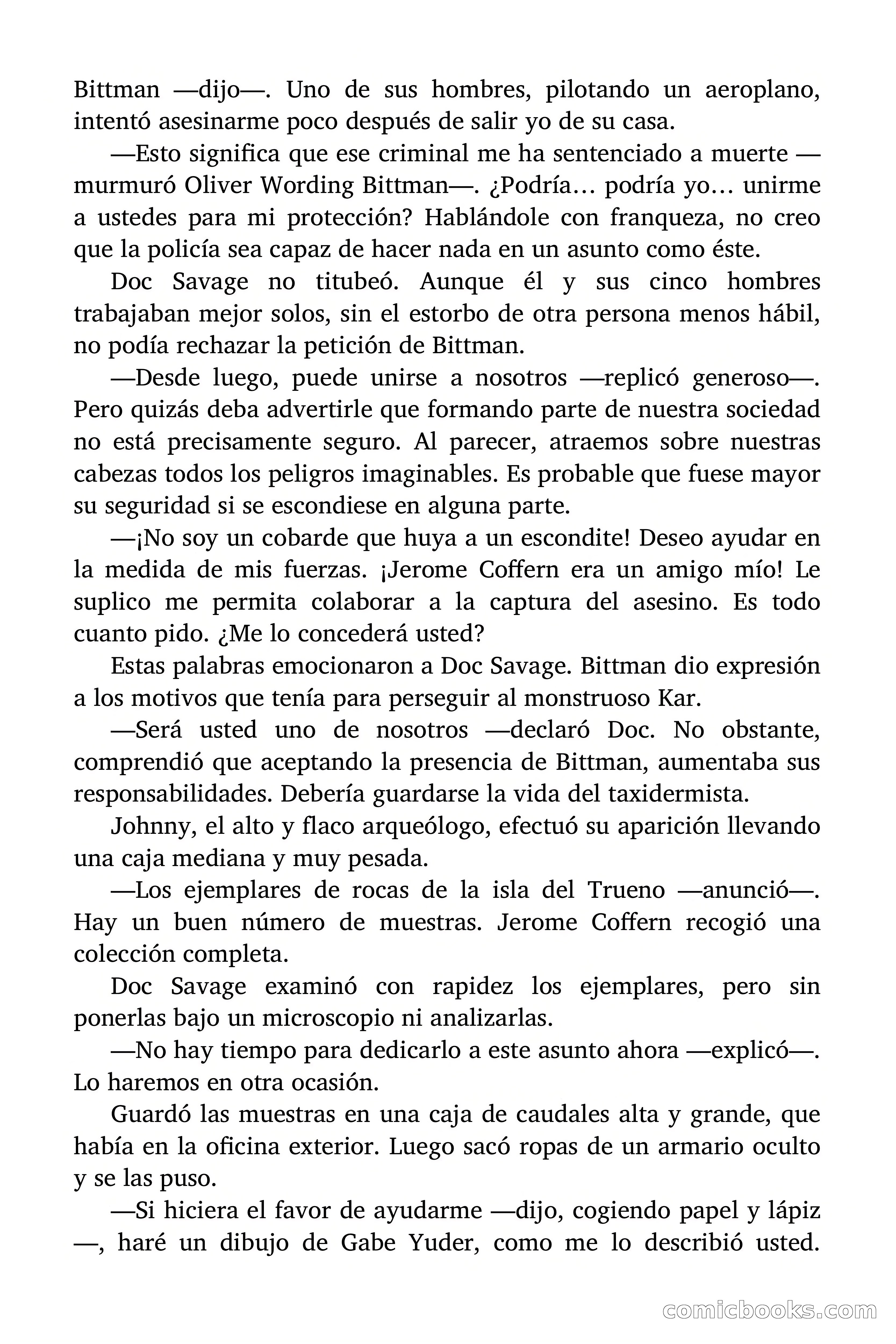 Doc Savage: La tierra del terror — page 68 of 164