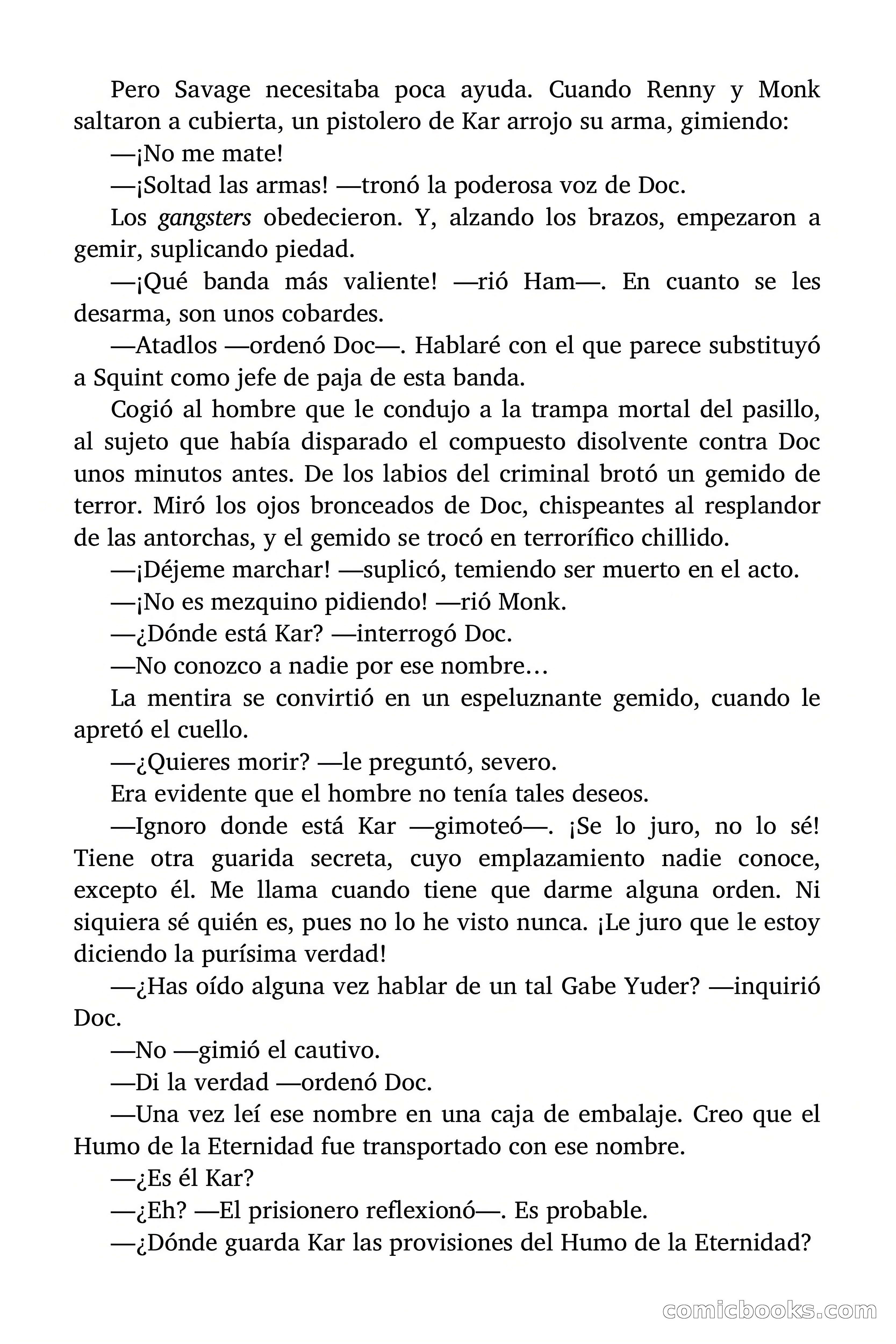 Doc Savage: La tierra del terror — page 91 of 164