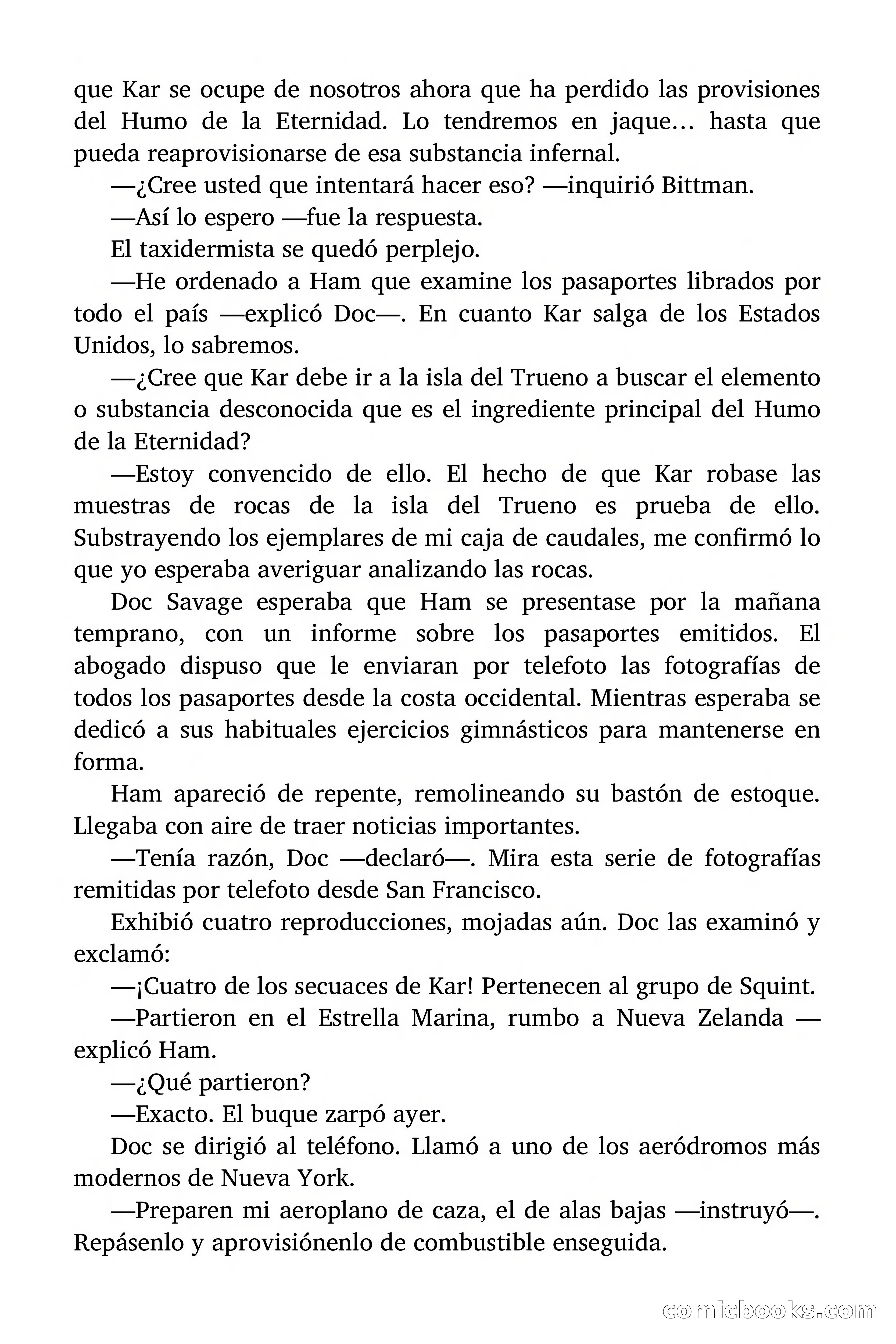 Doc Savage: La tierra del terror — page 95 of 164